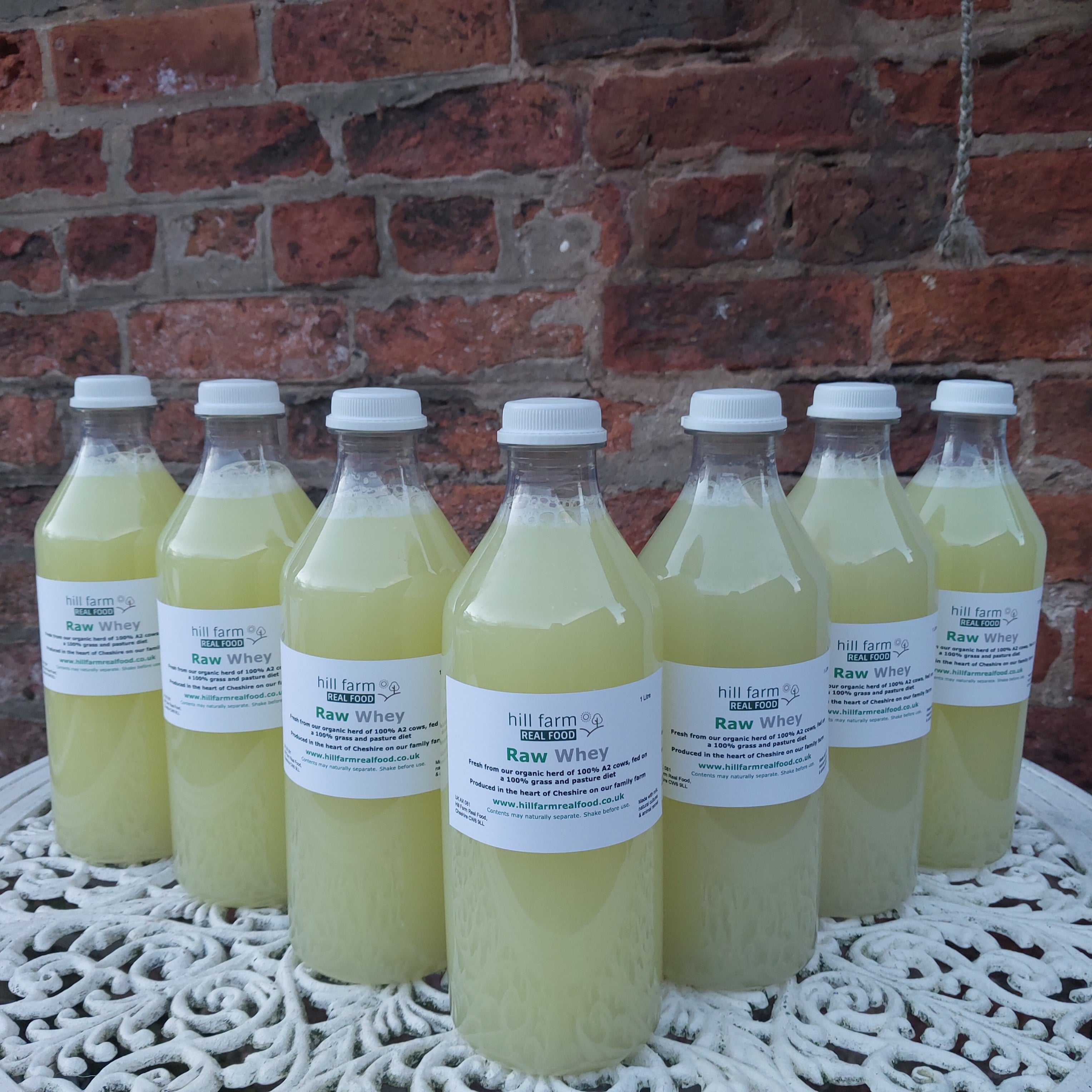 Raw Cultured Whey - 1 litre x 7 Bottle Bundle - INCLUDES COURIER DELIVERY