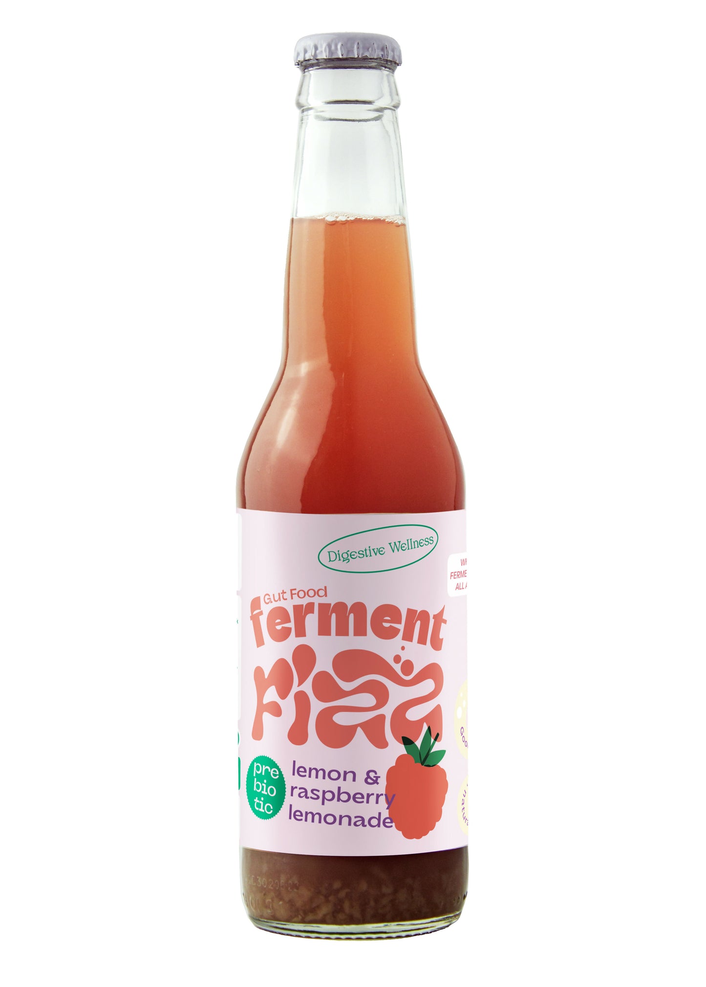 Ferment Fizz Lemon and Raspberry Lemonade_330 ml