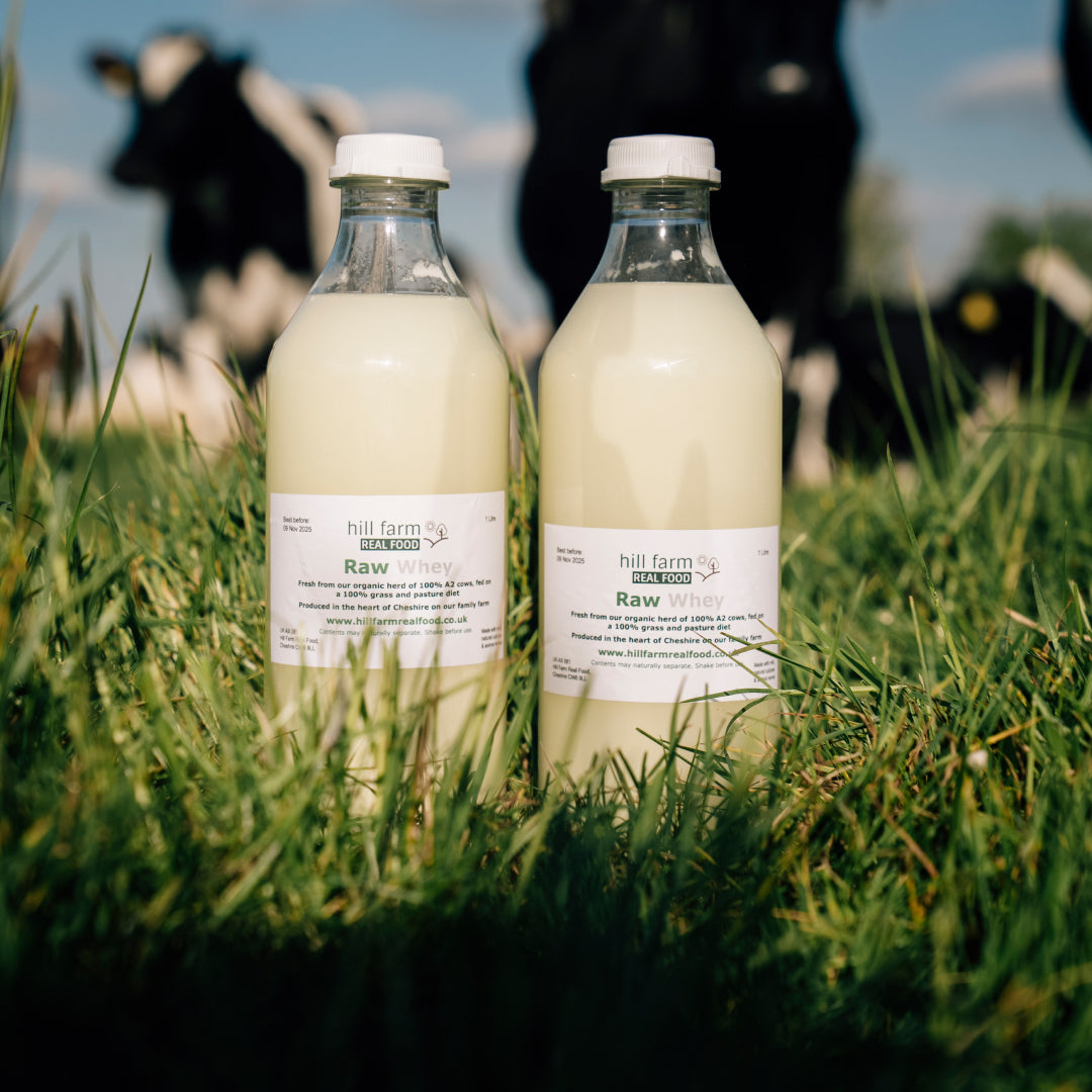 Raw Cultured Whey - 1 litre x 7 Bottle Bundle - INCLUDES COURIER DELIVERY