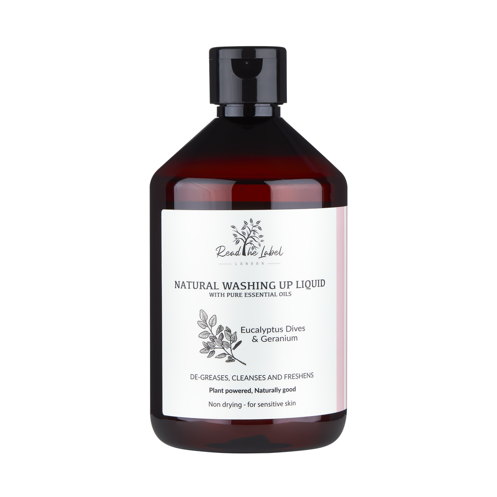 Natural Washing Up Liquid – Bergamot & Grosso Lavender