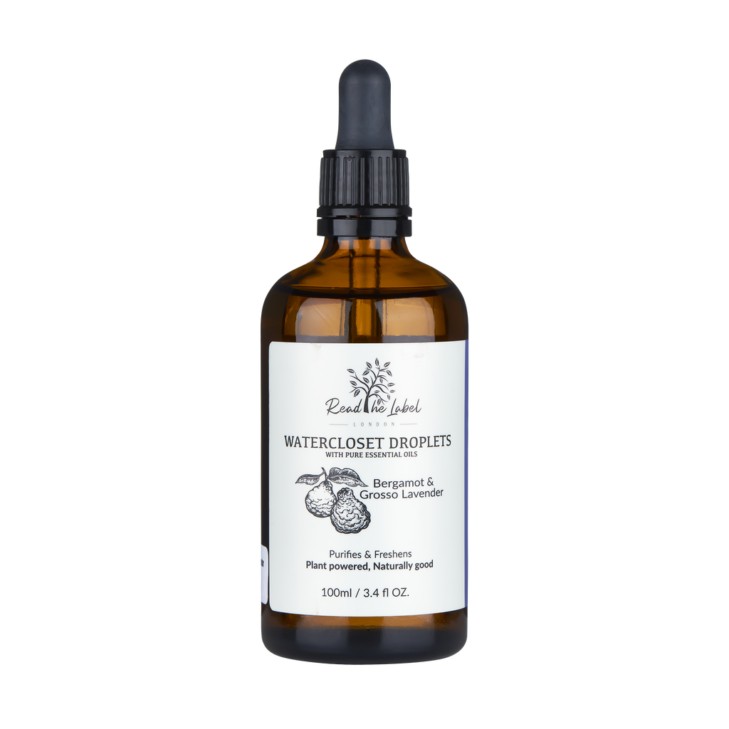 Natural Watercloset Droplets – Bergamot & Grosso Lavender