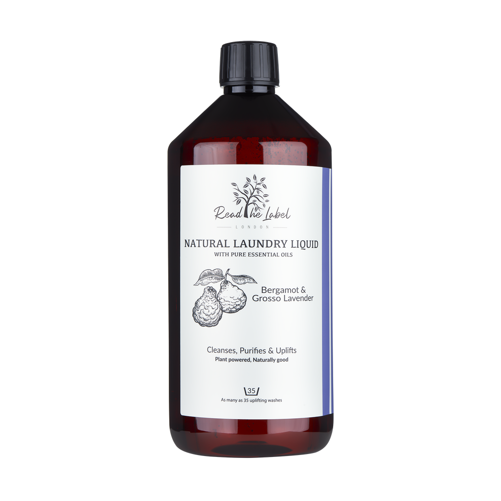 Natural Laundry Liquid – Bergamot & Grosso Lavender