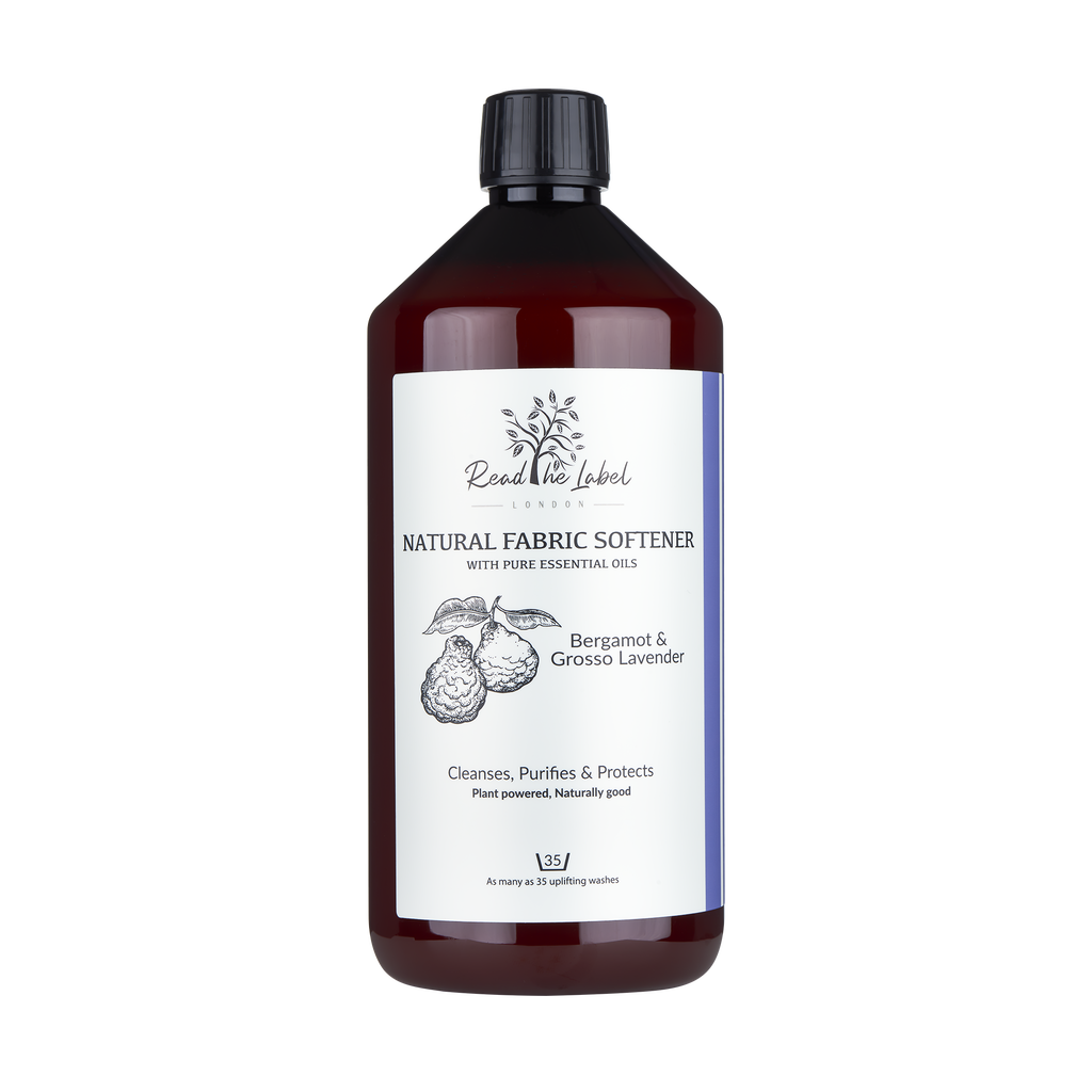 Natural Fabric Softener – Bergamot & Grosso Lavender