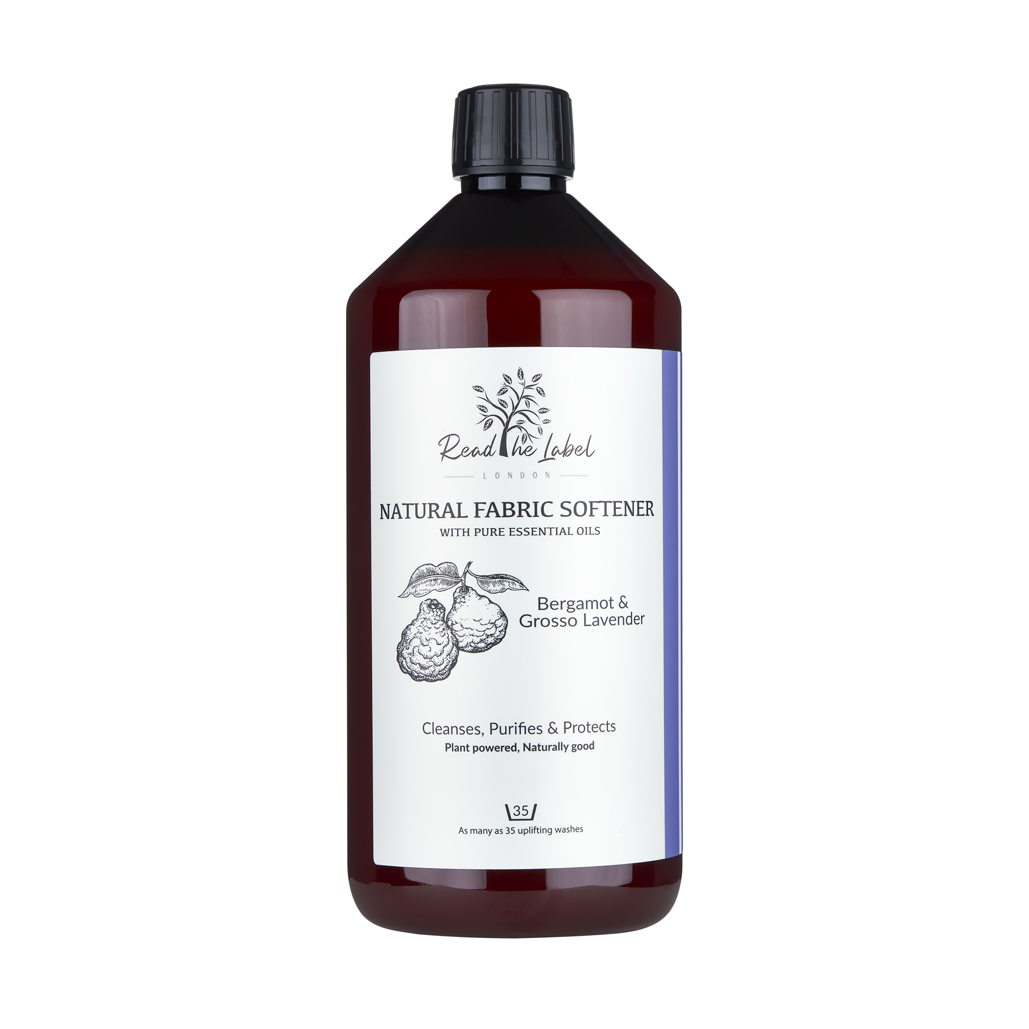 Natural Fabric Softener – Bergamot & Grosso Lavender