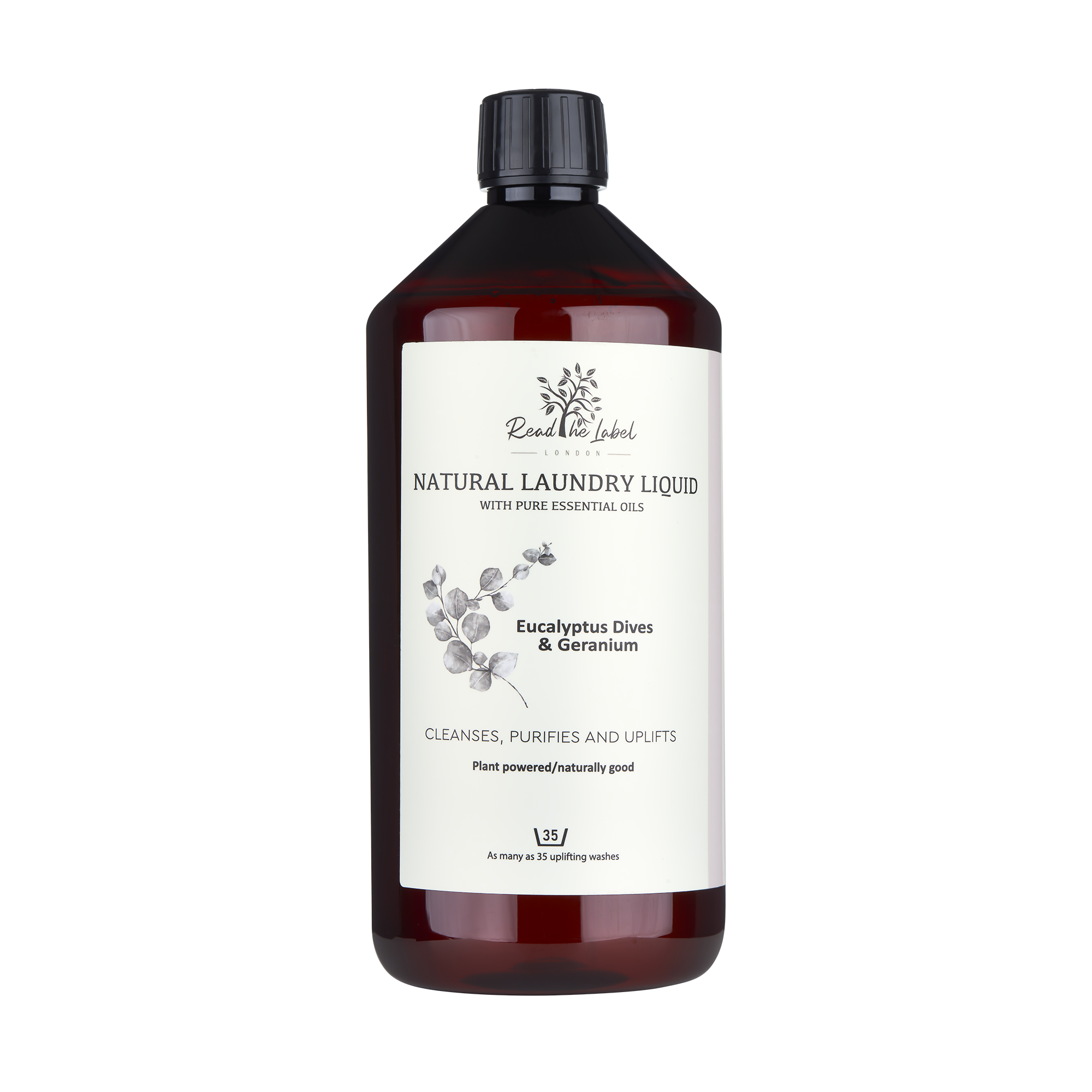 Natural Laundry Liquid – Eucalyptus & Geranium