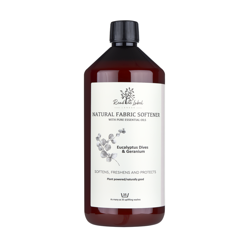 Natural Fabric Softener – Eucalyptus Dives & Geranium