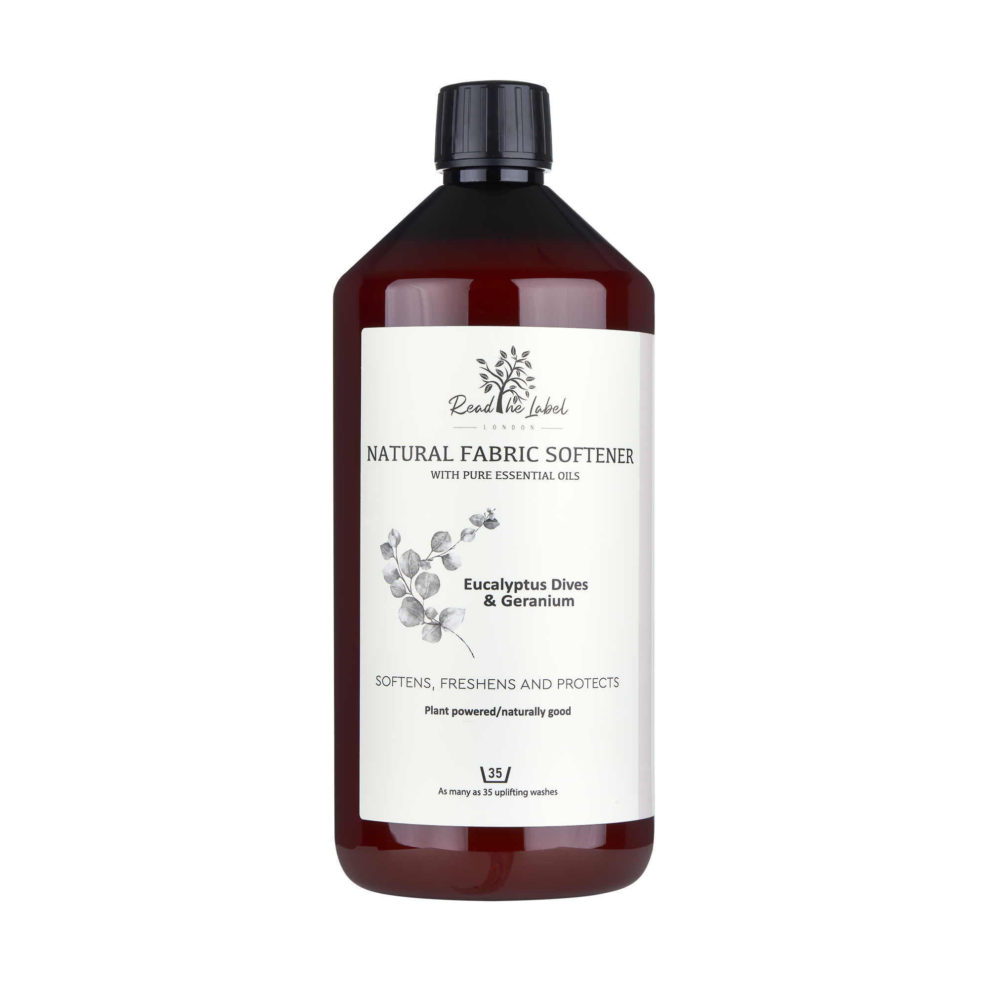 Natural Fabric Softener – Eucalyptus Dives & Geranium