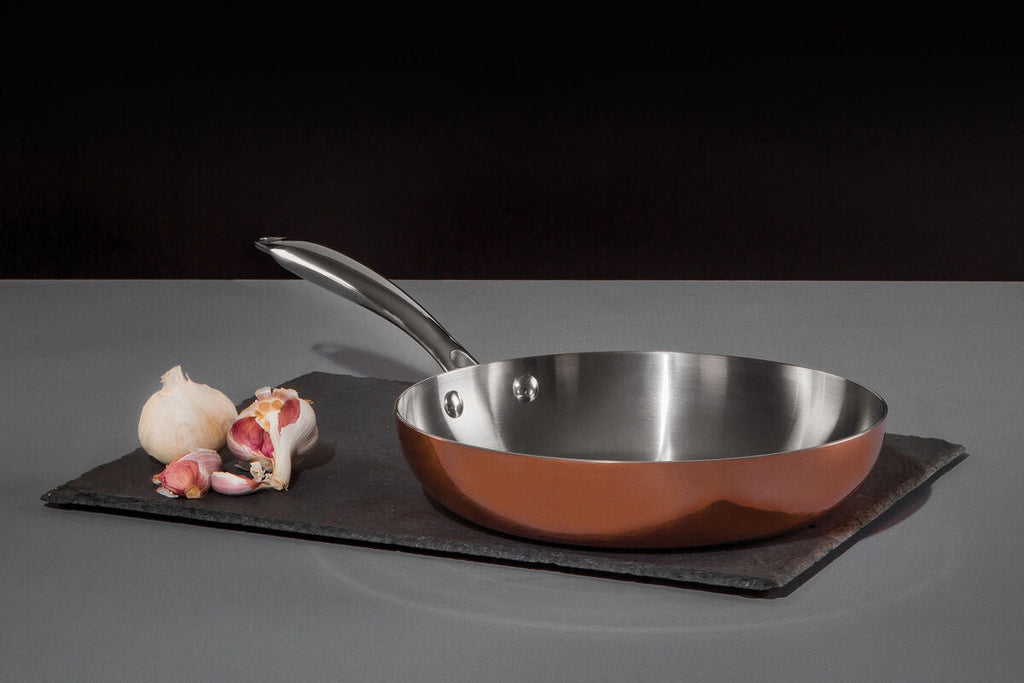 Minerva Copper Finish 24cm Frying Pan