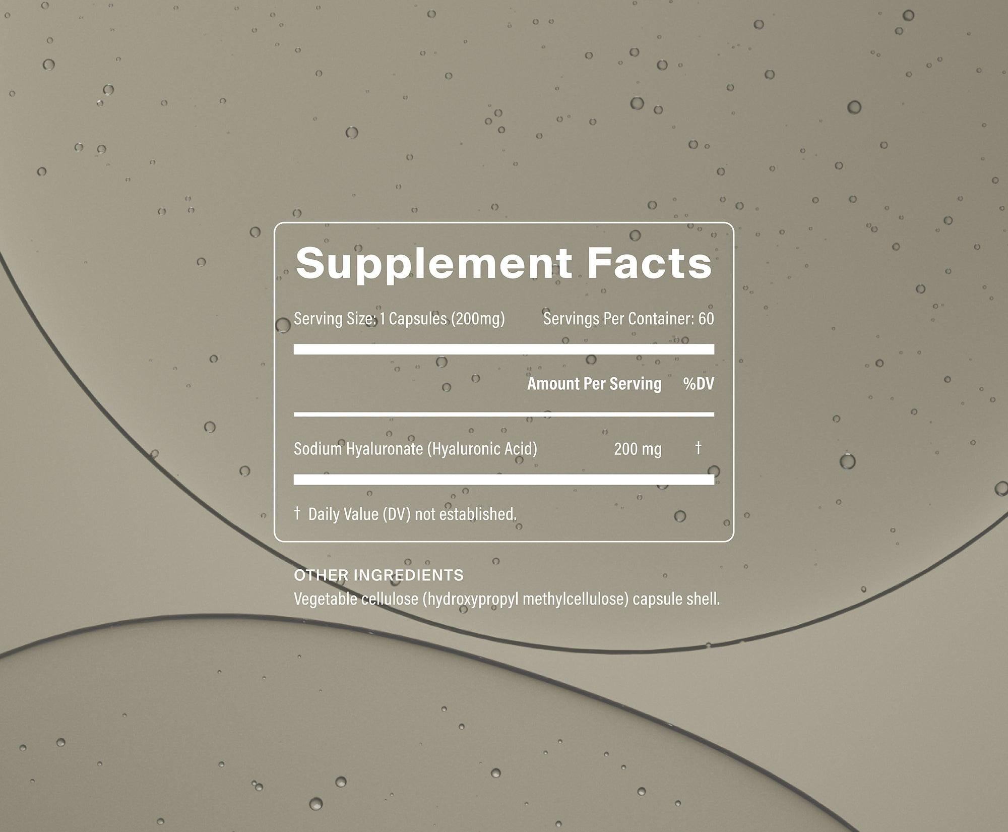 Pure Hyaluronic Acid