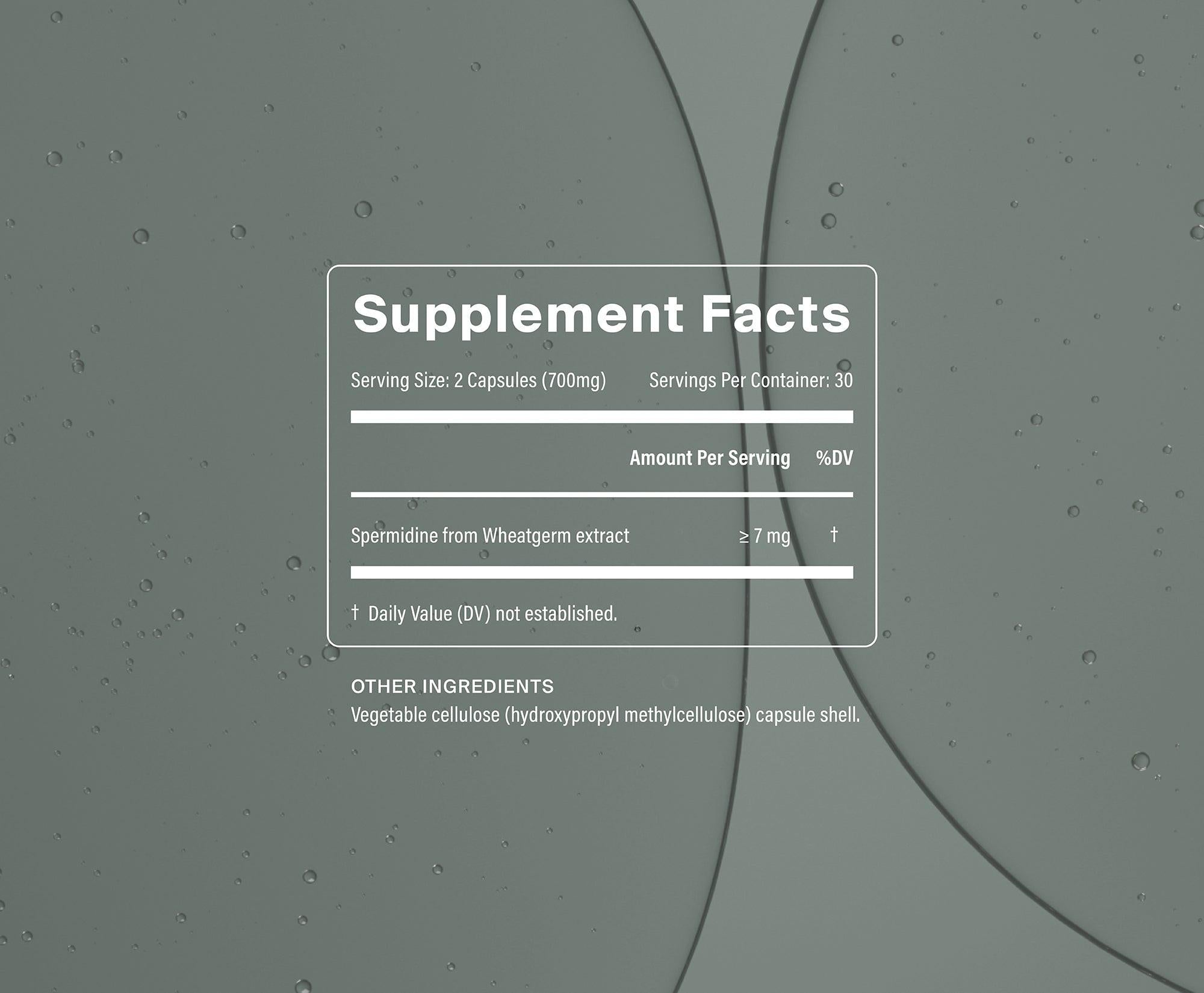 Natural Spermidine