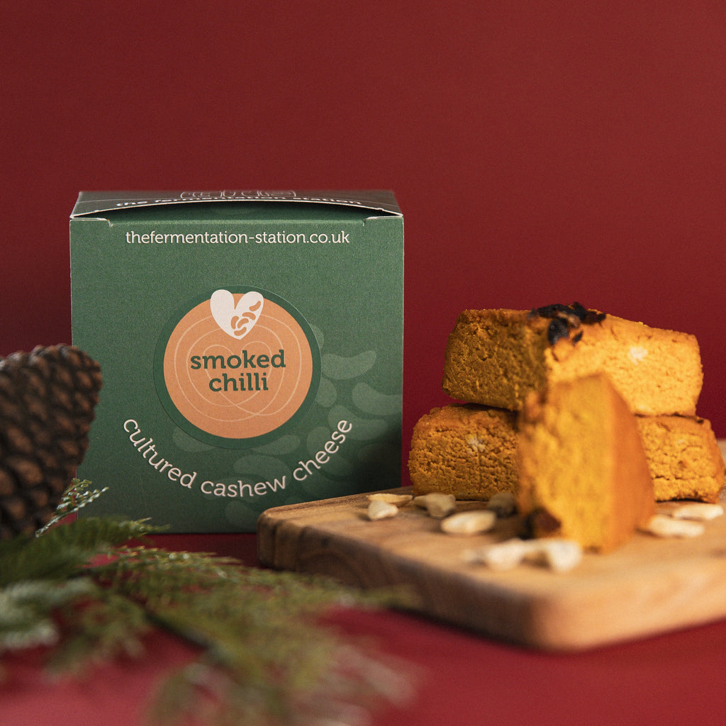 Smoked Chilli Cultured Cashew Cheese