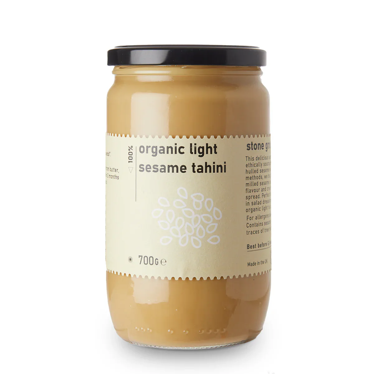 Organic Light Sesame Tahini - RAWGORILLA by RawGorilla | The Hackers Market