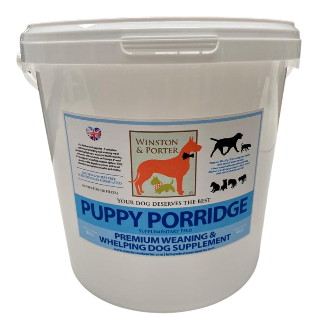 Puppy Porridge Premium Weaning and Whelping Supplement by Winston and Porter | The Hackers Market