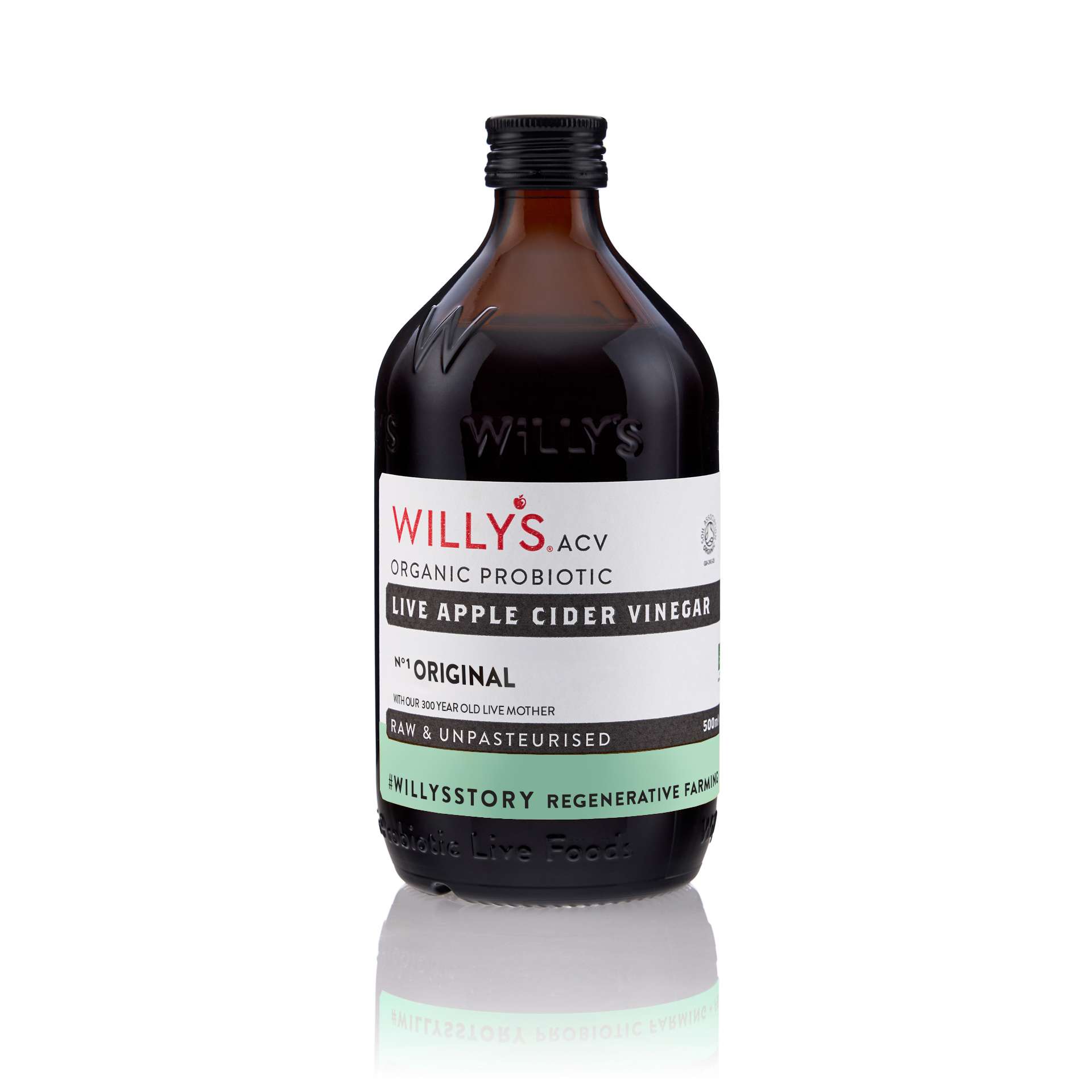 Willy's Organic Original ACV - 500ml by Willy's | The Hackers Market
