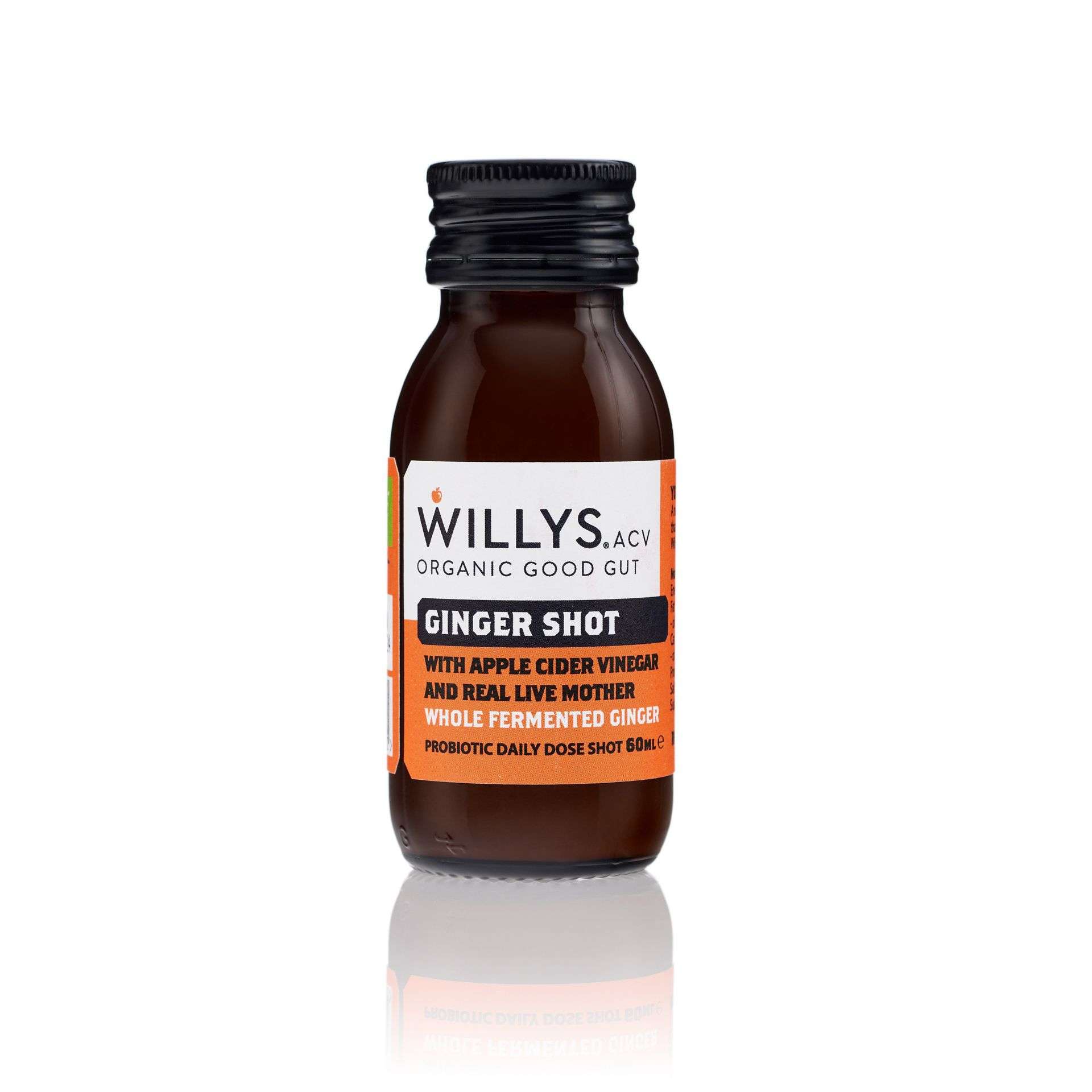 Willy's Organic Ginger & ACV Shot - 60ml by Willy's | The Hackers Market