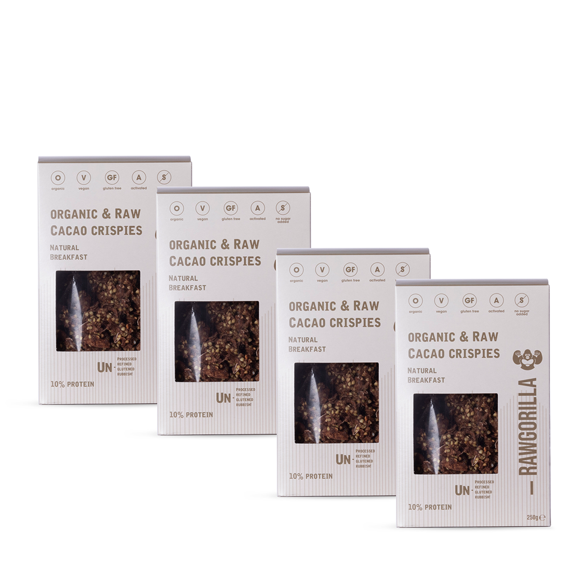 Cacao Crispies - 250g - RAWGORILLA by RawGorilla | The Hackers Market
