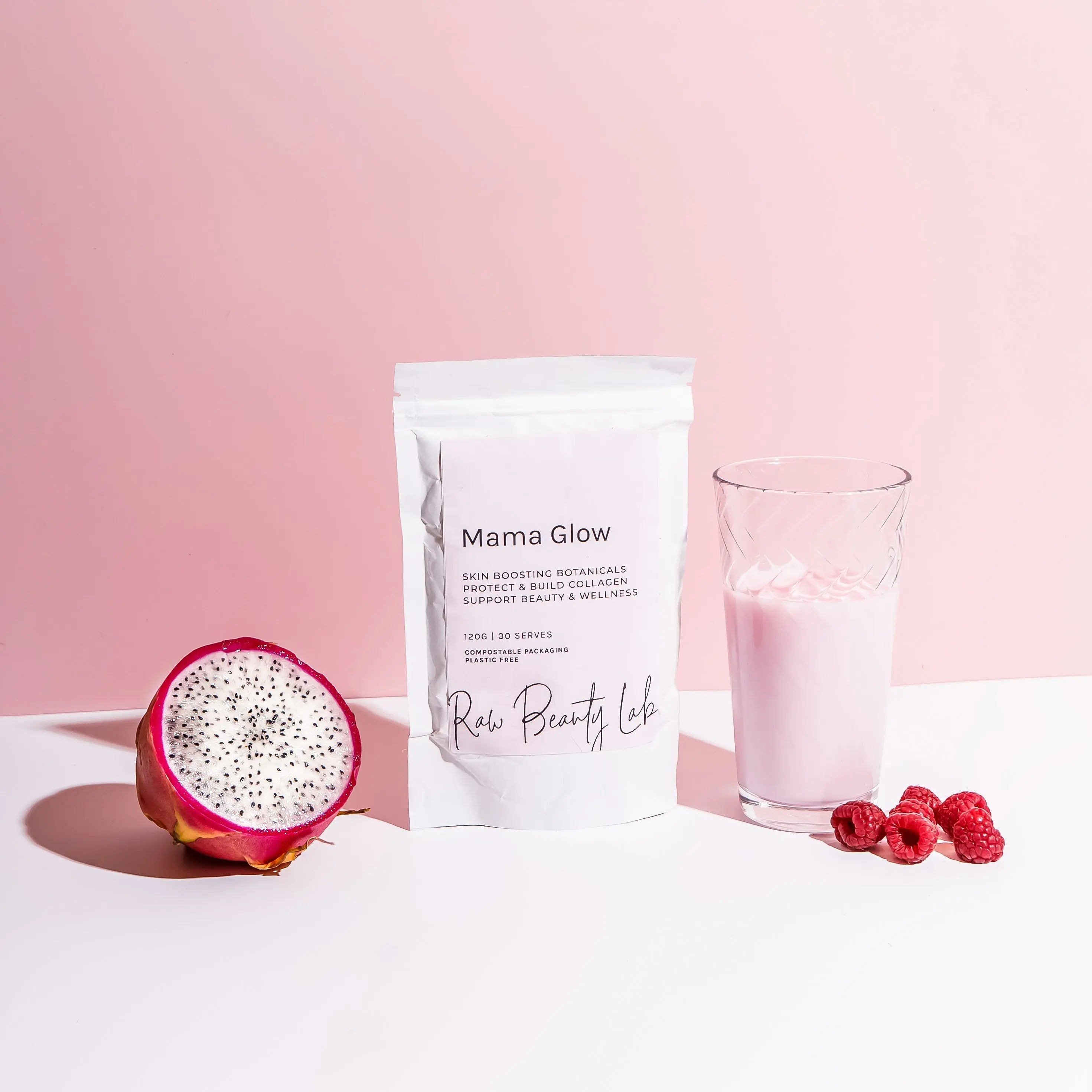 Mama Glow - Pregnancy-Safe Collagen for Moms & Babies by Raw Beauty Lab | The Hackers Market
