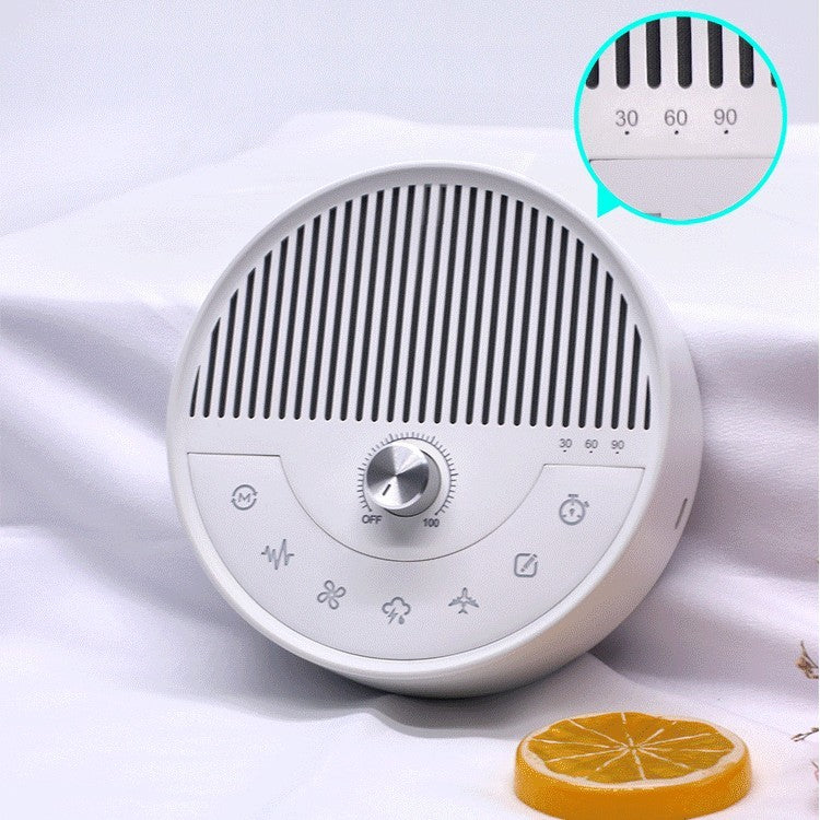 Somnus White Bluetooth Noise Sleep Aid Machine Device for Relaxation & Sleep Regulation by Spacire | The Hackers Market