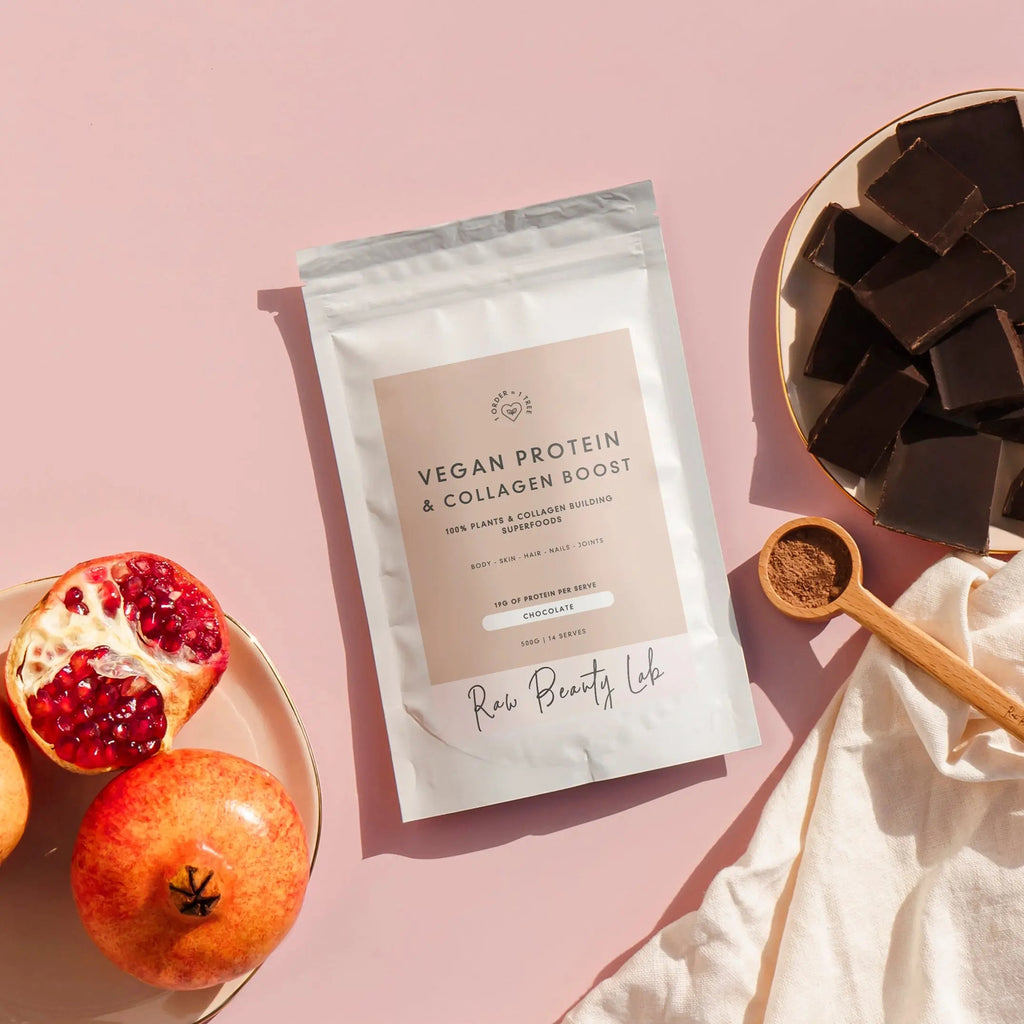 Vegan Protein & Collagen Builder by Raw Beauty Lab | The Hackers Market
