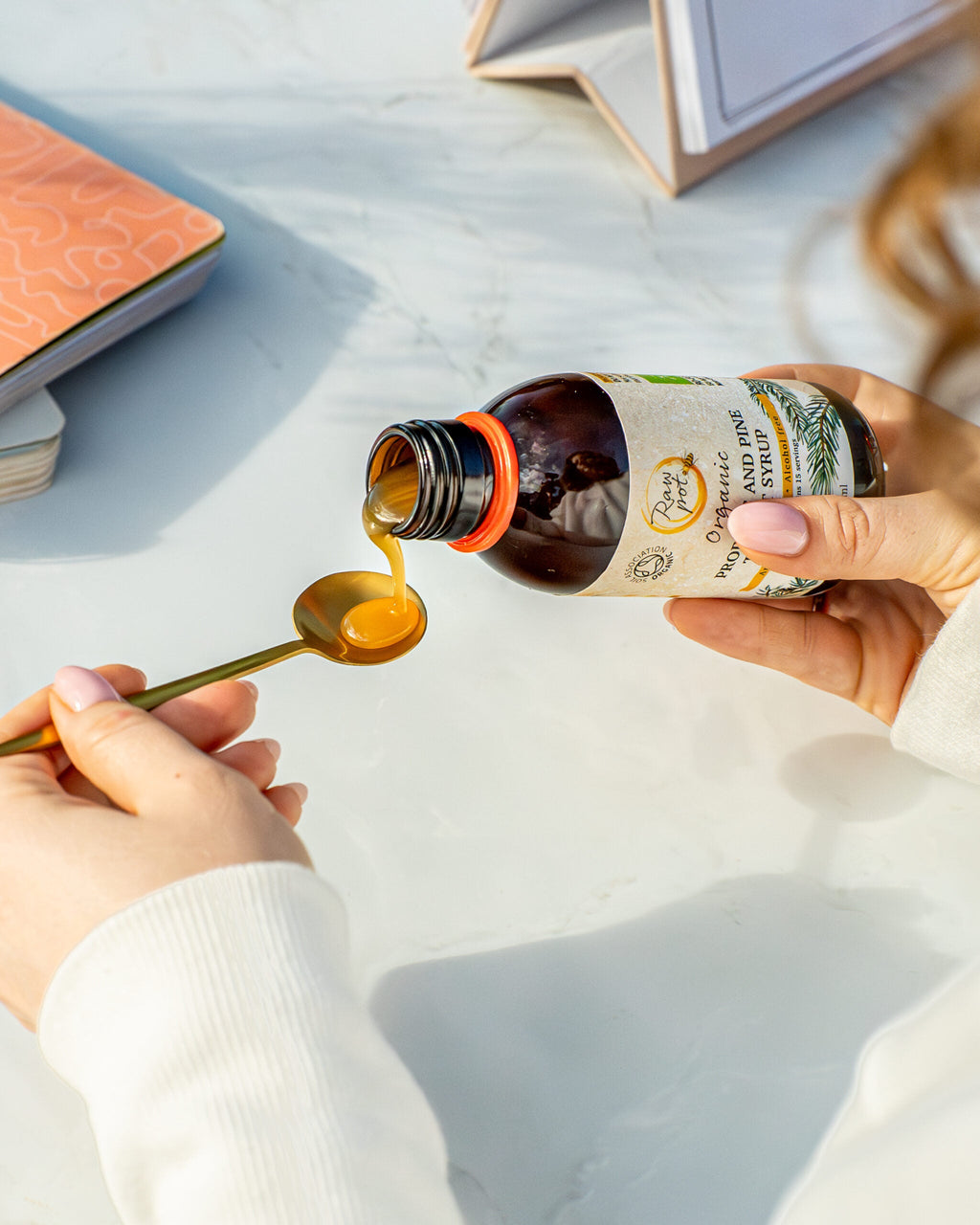 Organic Propolis and Pine Throat Syrup