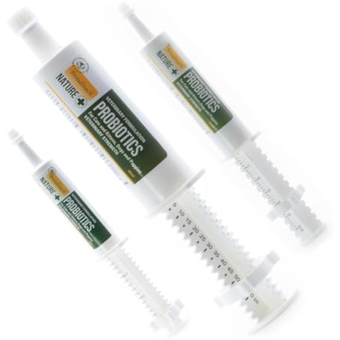 PROBIOTICS FOR DOGS AND CATS - AWARD WINNING PRODUCT - ADVANCED FORMULA - 60ml - to support sensitive or over- reactive digestion - Natural Ingredients - using Bentonite Clay - in a calibrated syringe by The Hackers Market | The Hackers Market