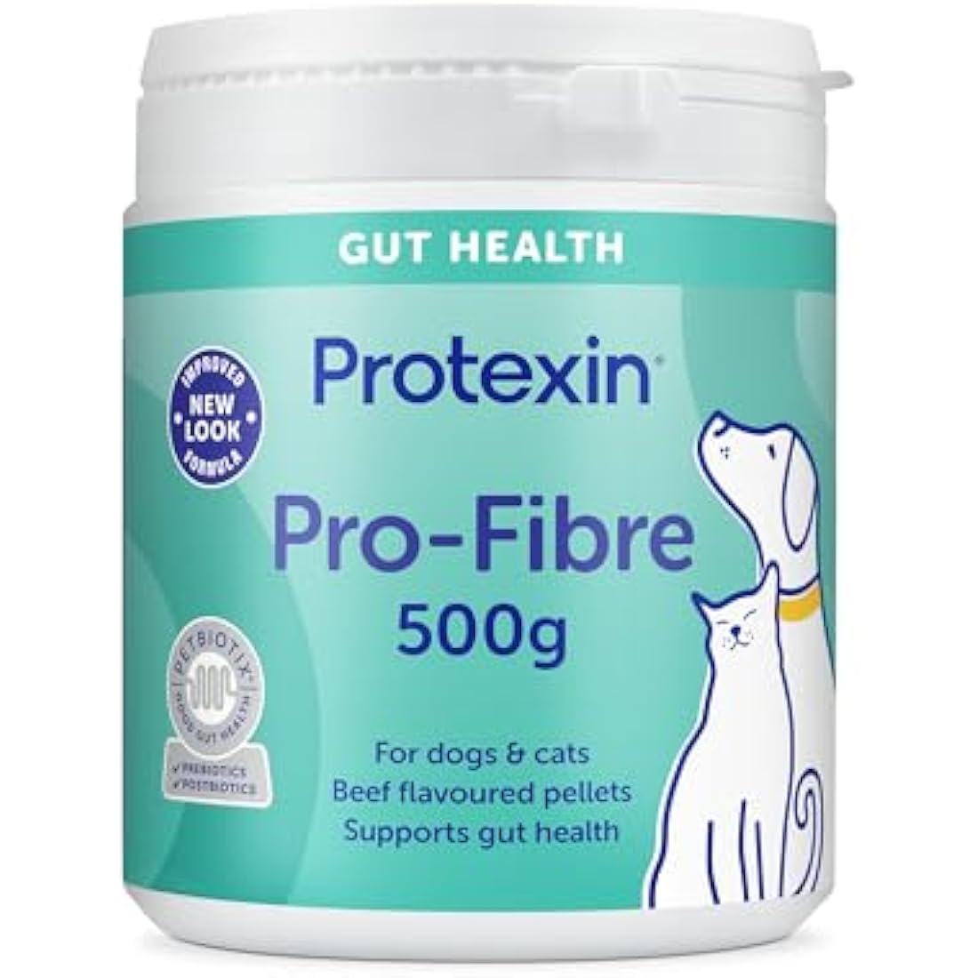 Protexin Veterinary Pro-Fibre for Dogs and Cats, 500g, Green brown, VE-017 by The Hackers Market | The Hackers Market