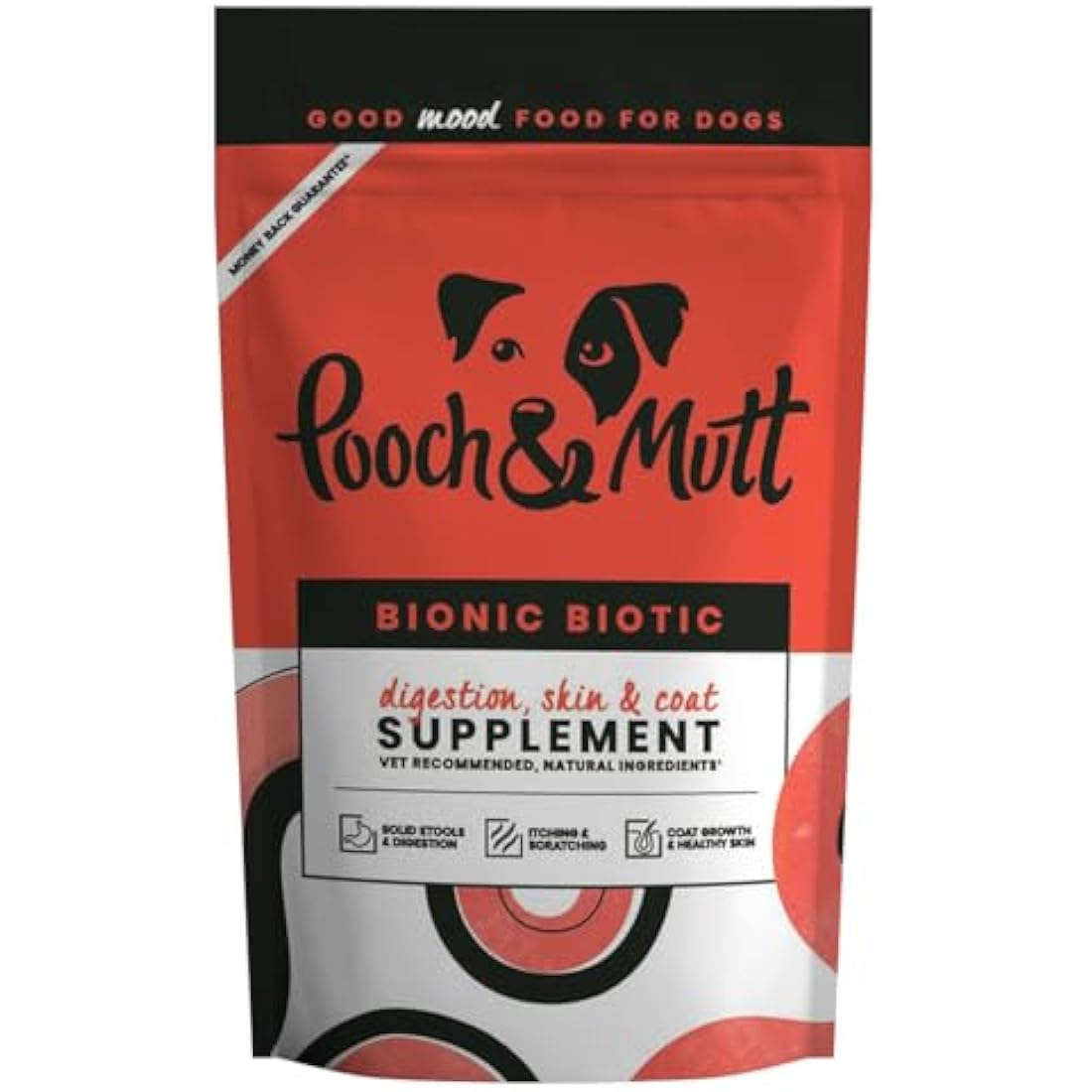 Pooch & Mutt - Bionic Biotic, Supplement for Dog Digestion (Healthy Skin and Glossy Coat), 200g by The Hackers Market | The Hackers Market