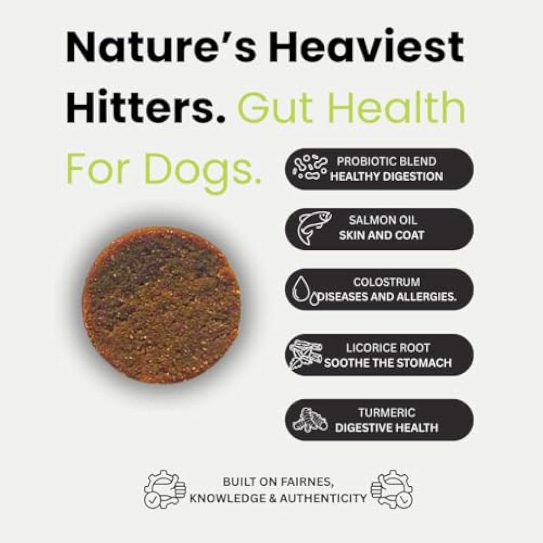 Doggy Dailies Probiotics for Dogs - Canine Supplements for Digestive and Immunity Support - Skin Health and Itch Support - Vitamin Treats - Veterinarian Formulated Probiotic by The Hackers Market | The Hackers Market
