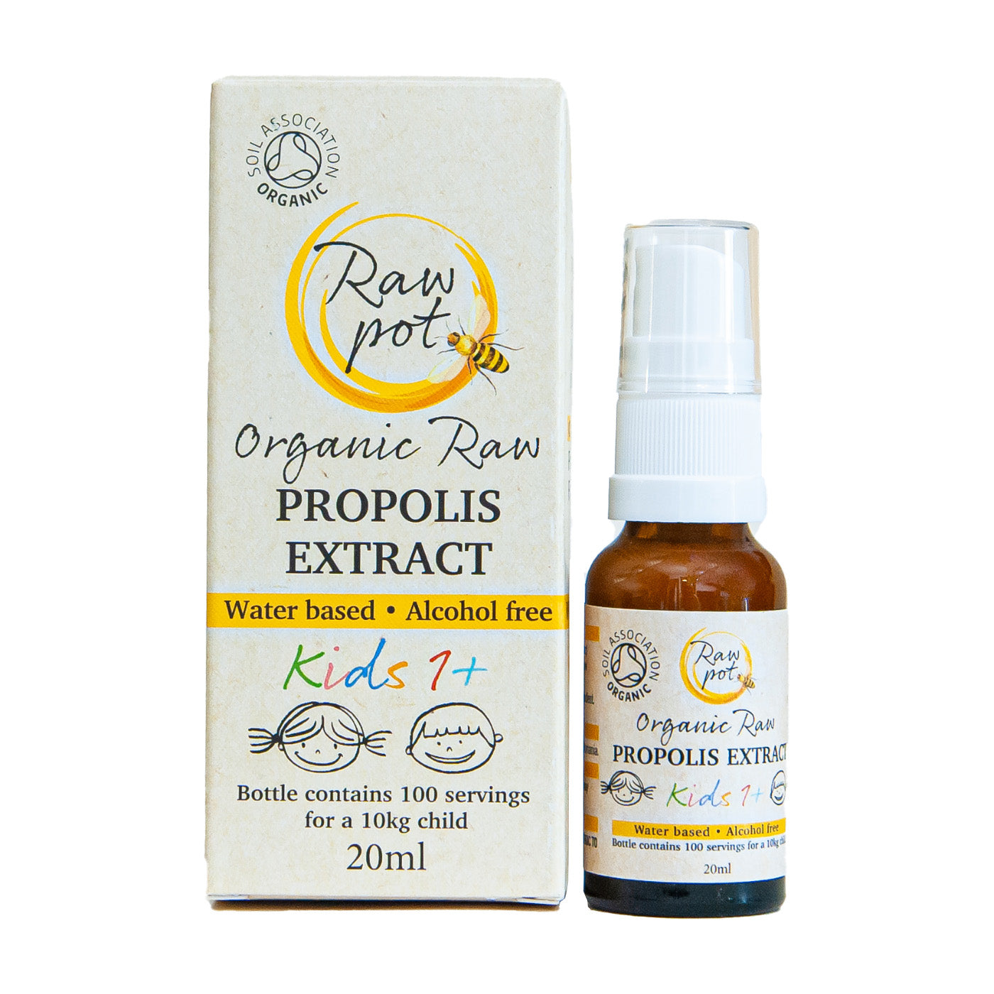 Organic Raw Propolis Extract Kids 1+