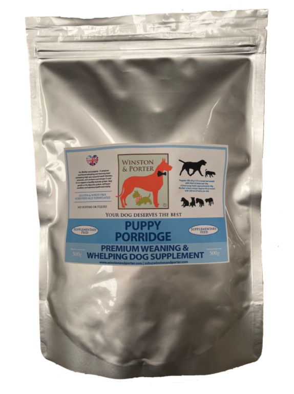 Puppy Porridge Premium Weaning and Whelping Supplement by Winston and Porter | The Hackers Market