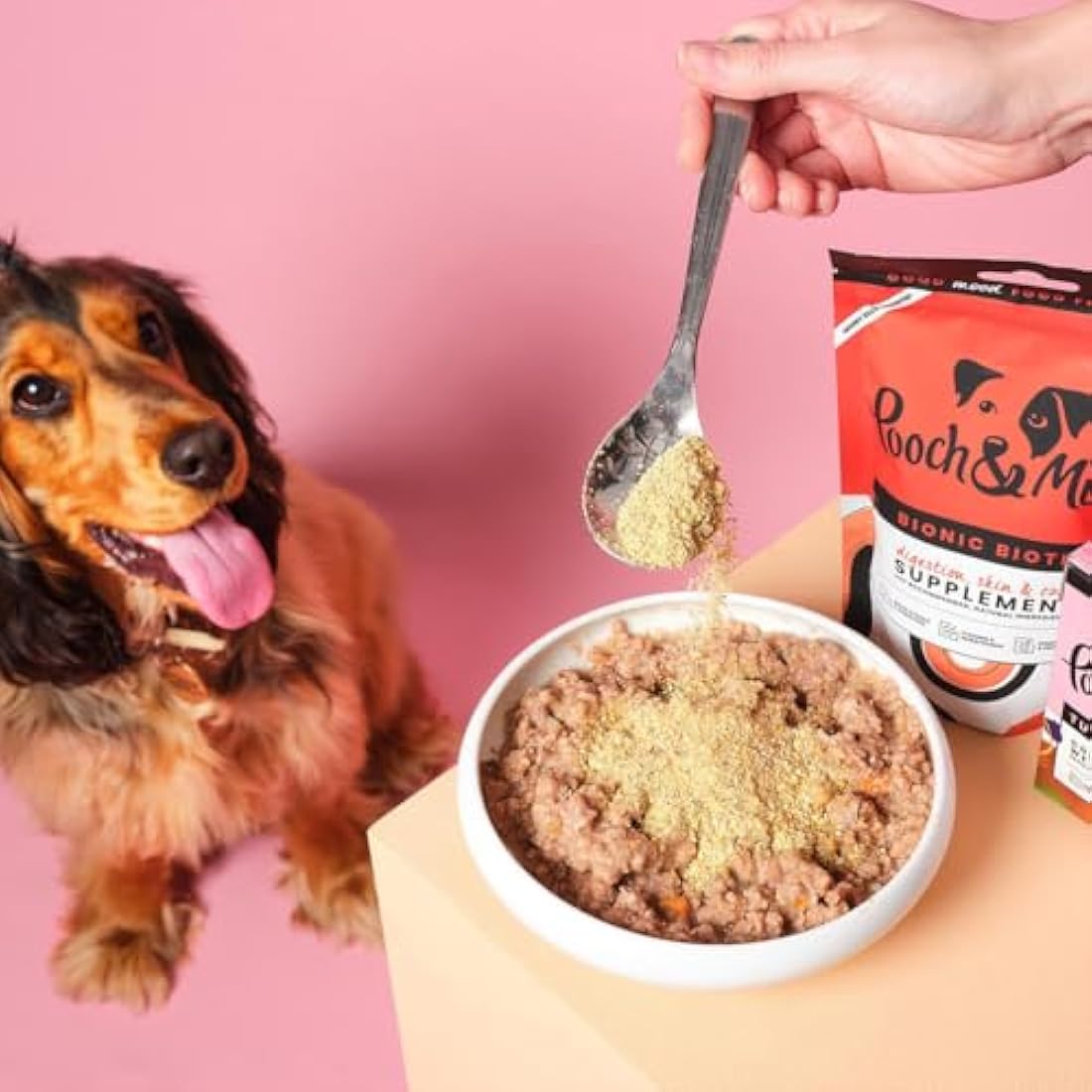 Pooch & Mutt - Bionic Biotic, Supplement for Dog Digestion (Healthy Skin and Glossy Coat), 200g by The Hackers Market | The Hackers Market