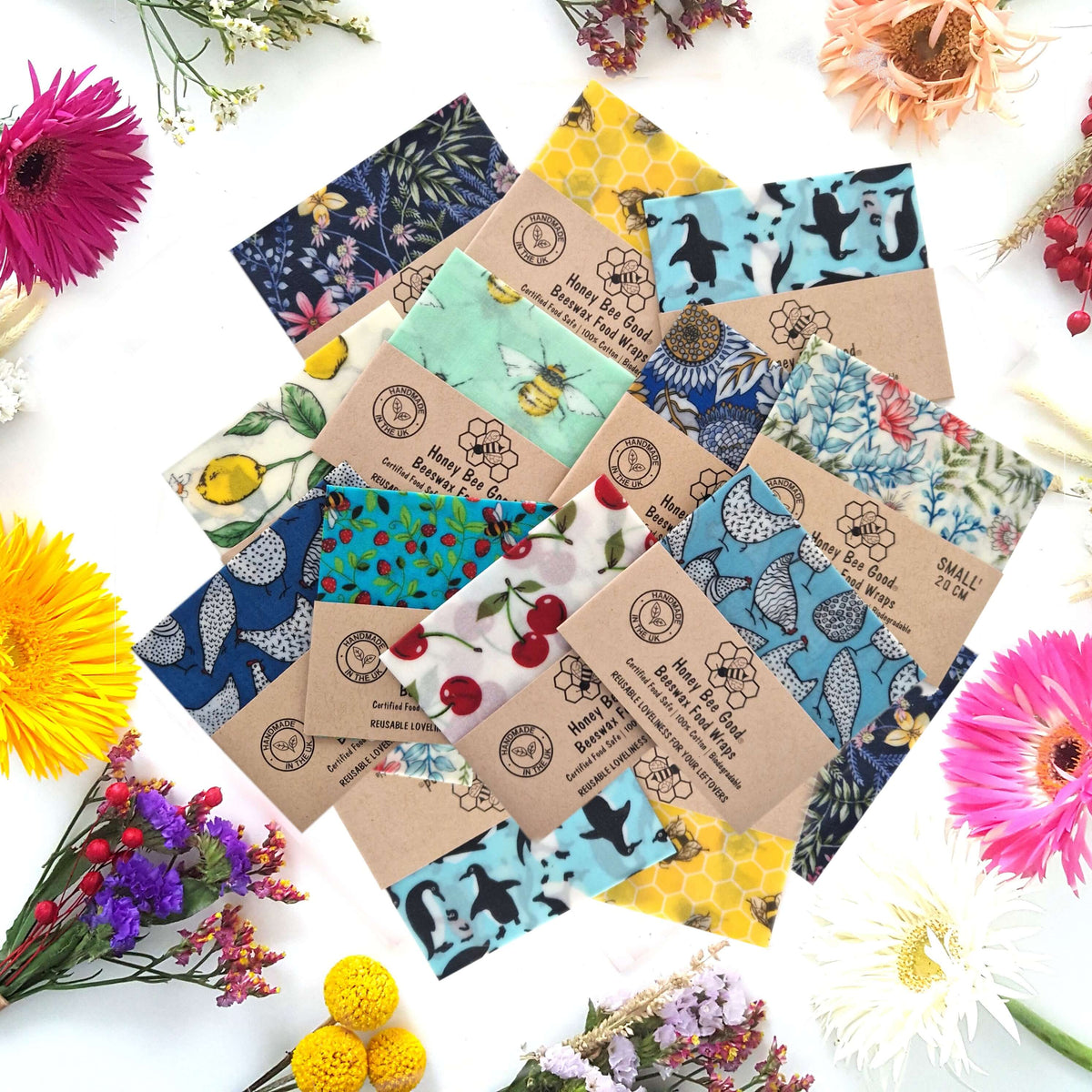 Beeswax Wrap from our Sustainability Award-winning UK Small Family Business. 3,600 5* Reviews. WHOLESALE, too.