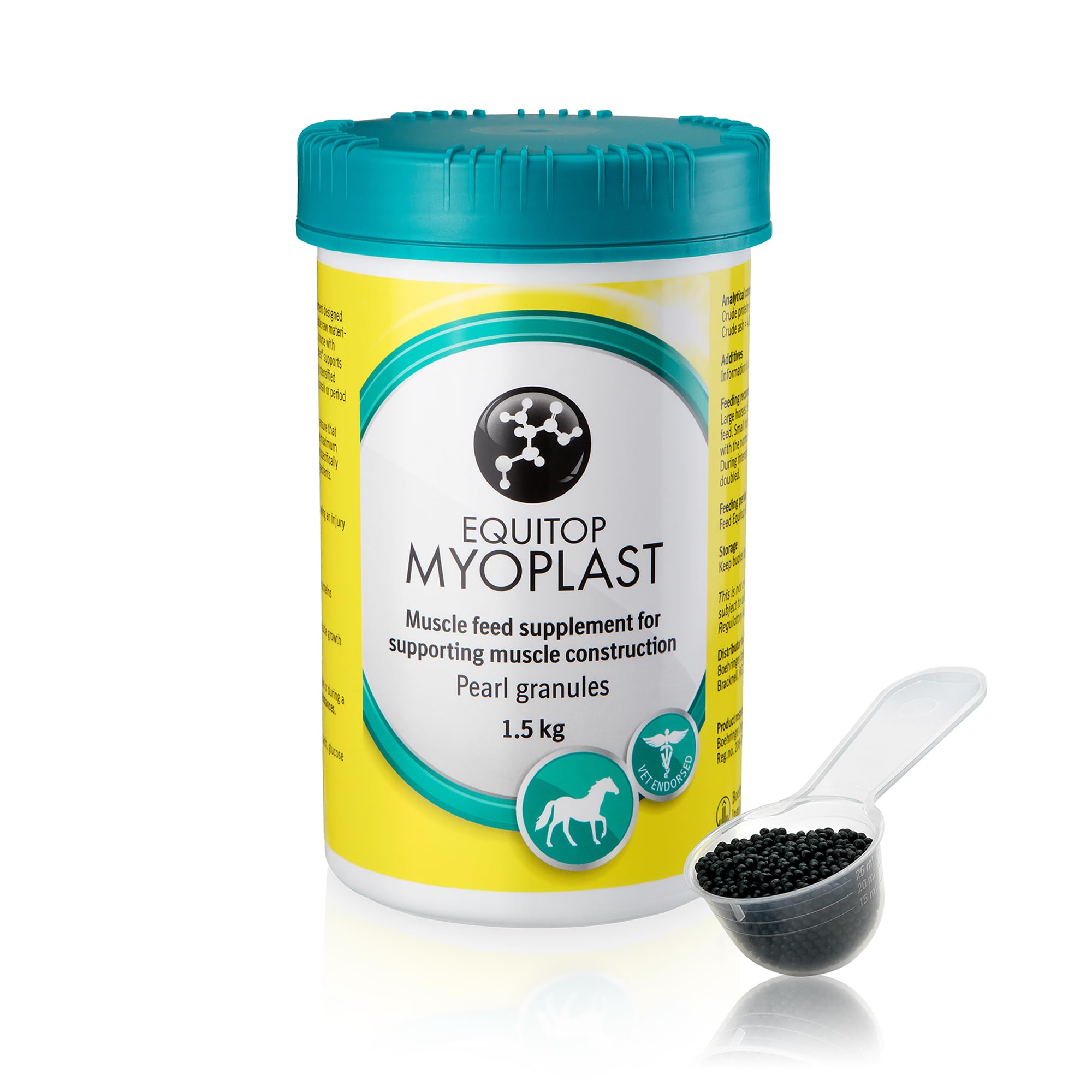 EQUITOP? Myoplast - Muscle Supplement for Horses, 1.5 kg by Equitop | The Hackers Market