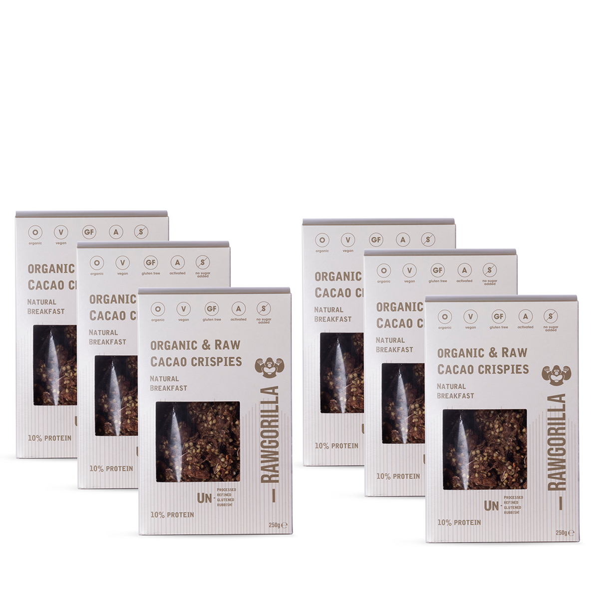 Cacao Crispies - 250g - RAWGORILLA by RawGorilla | The Hackers Market