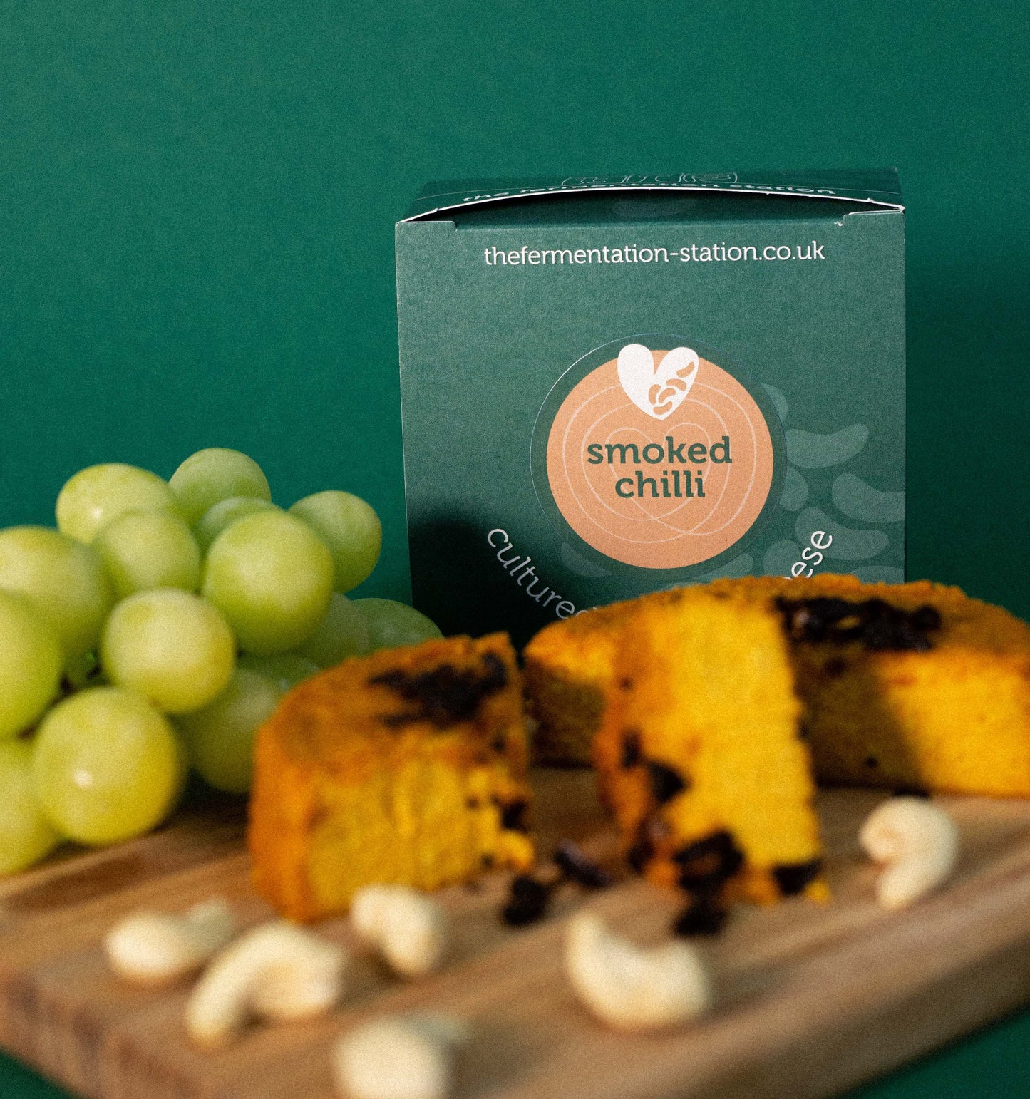 Smoked Chilli Cultured Cashew Cheese