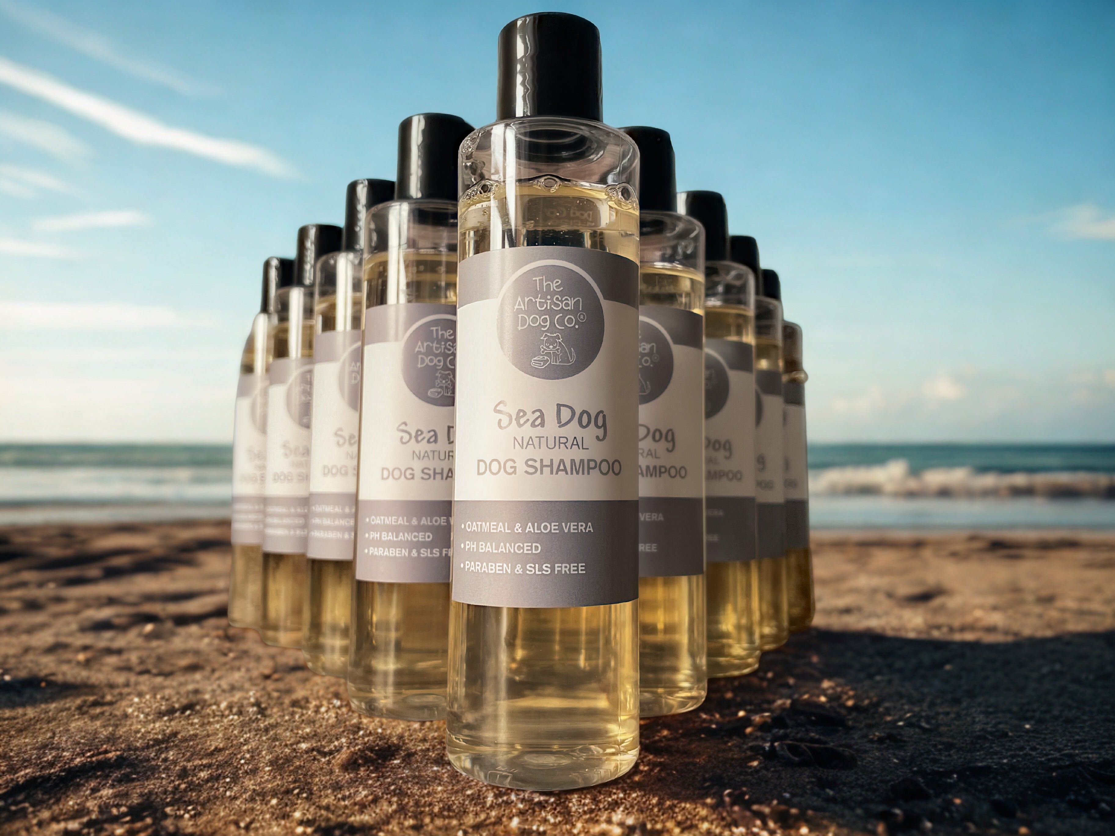Natural Oatmeal and Aloe Vera Handmade Dog Shampoo by The Artisan Dog CO | The Hackers Market