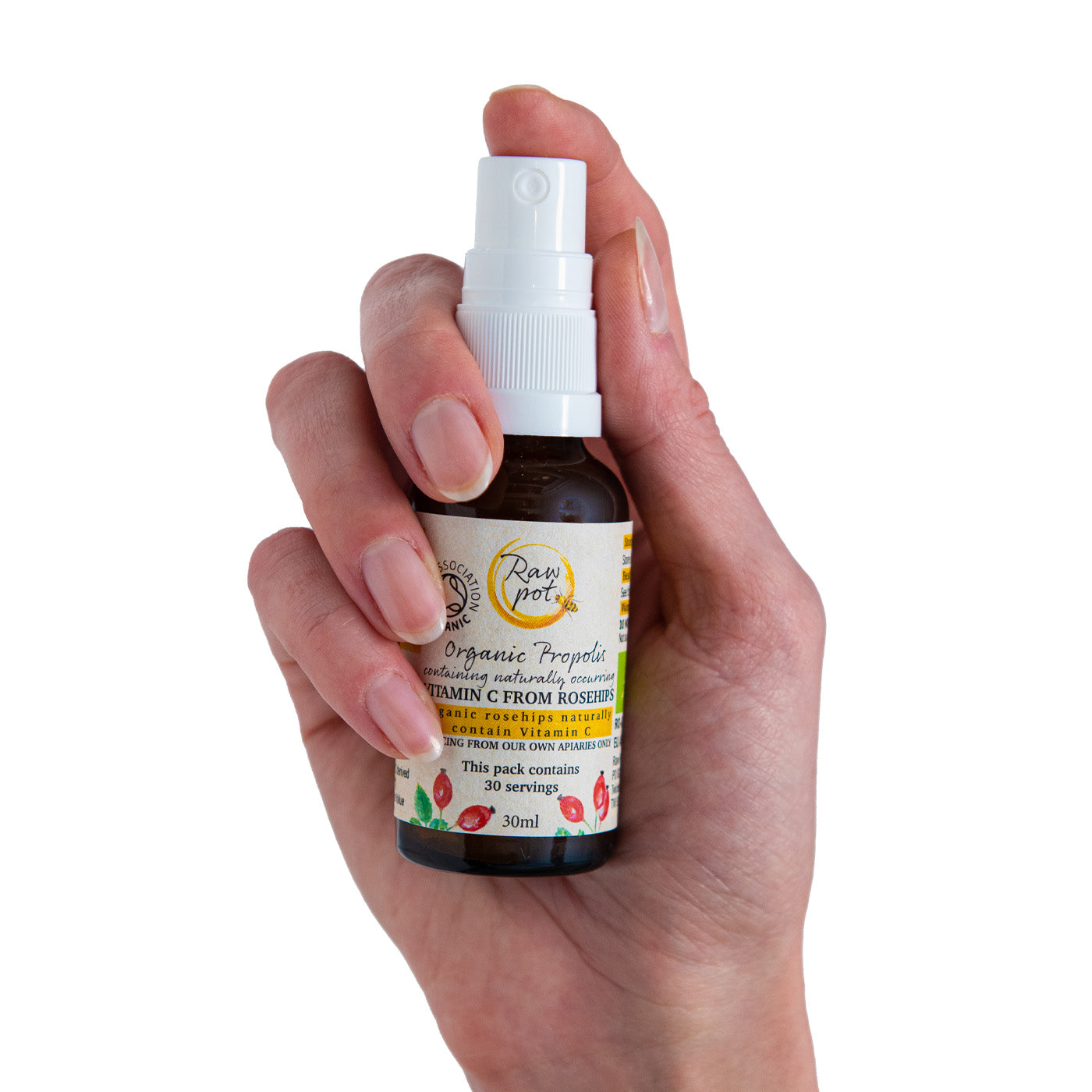 Organic Propolis With Vitamin C Spray