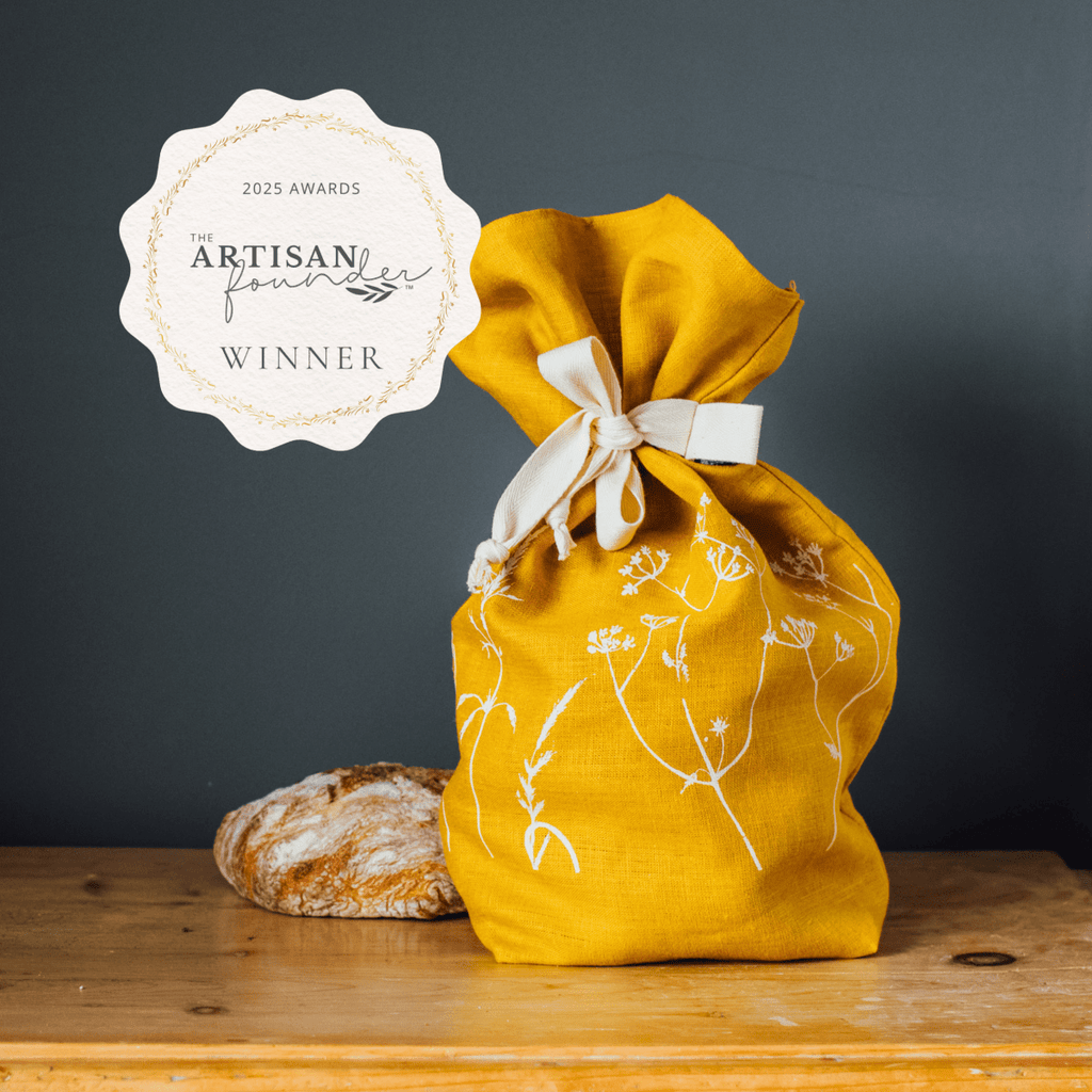 Linen Bread Bag - Hedgerow Collection