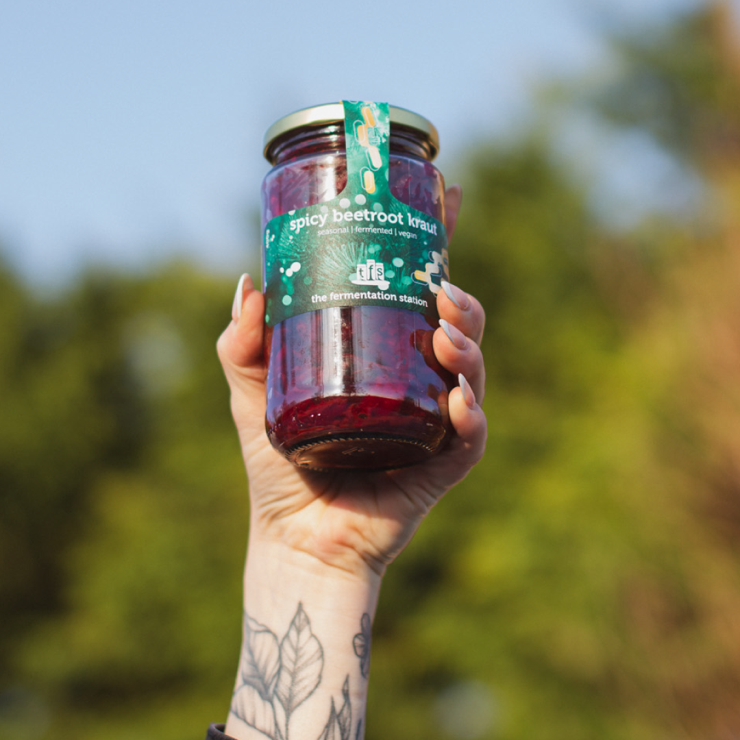 Spicy Beetroot Kraut
