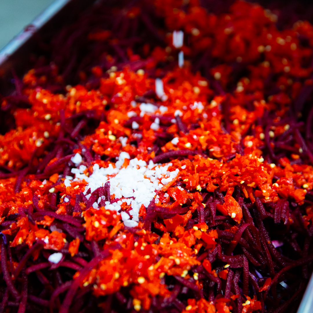 Spicy Beetroot Kraut