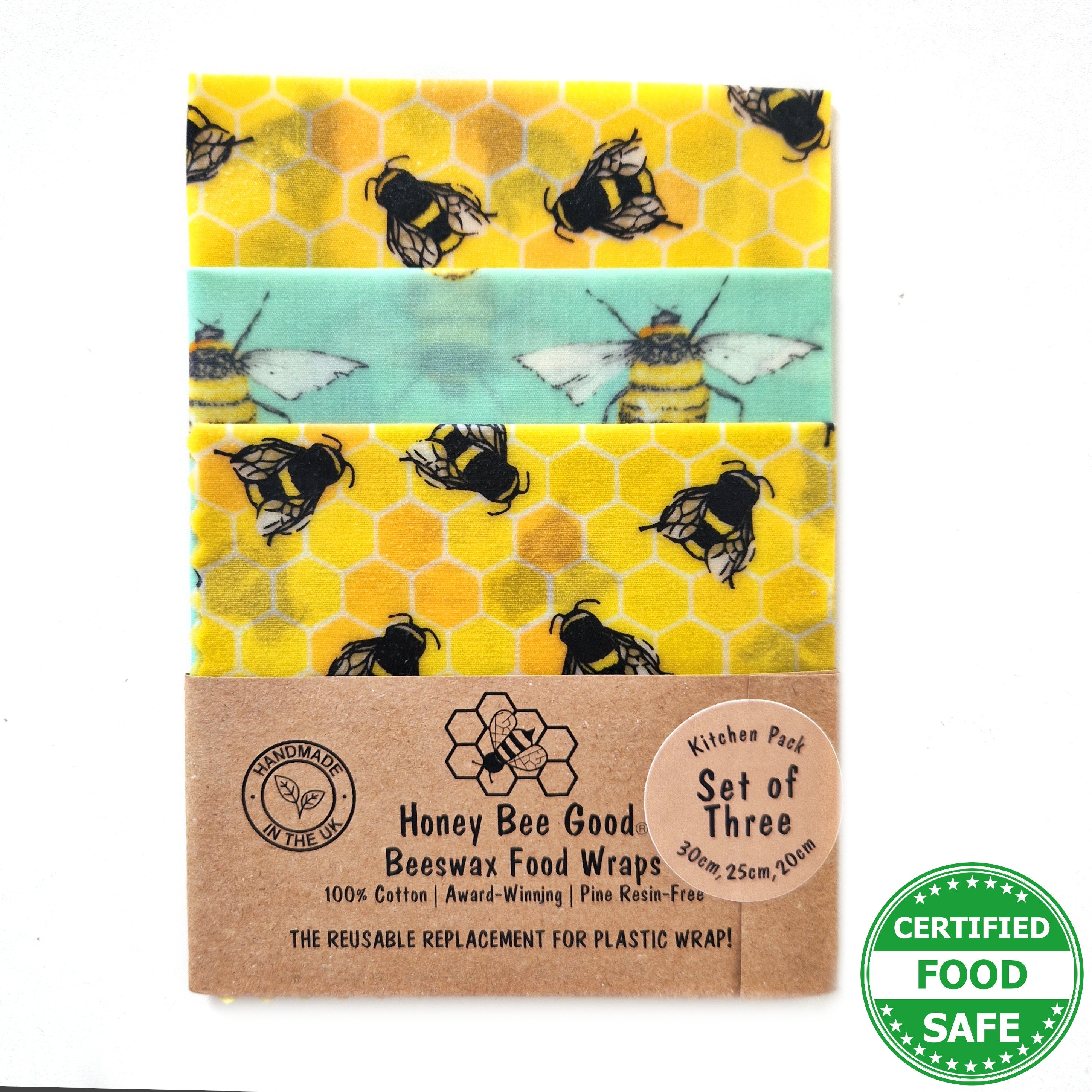 Handmade Beeswax Wraps | Bee Happy