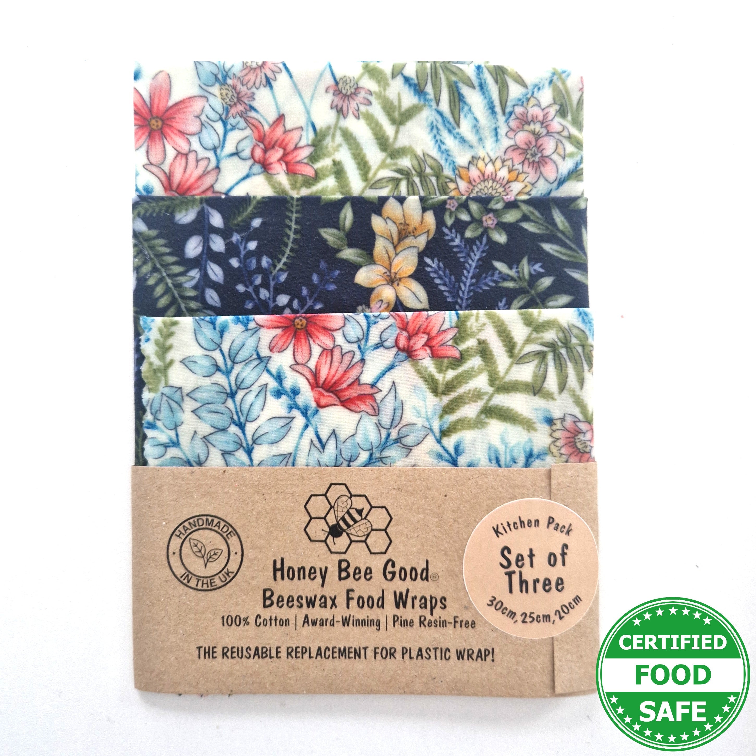 Handmade Beeswax Wraps | Botanical