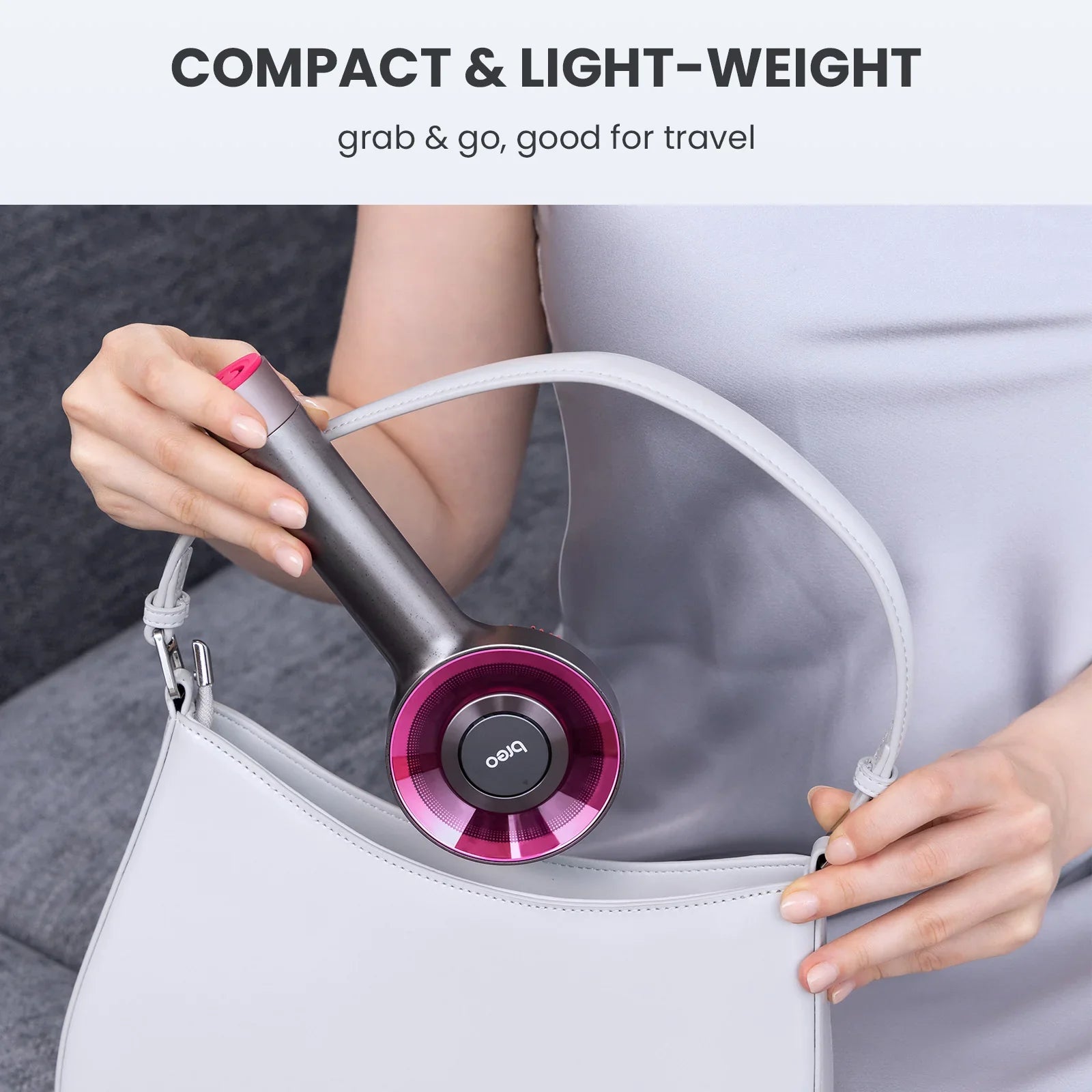 Breo Scalp 3 – Premium Electric Scalp Massager Brush with Red Light & Oil Applicator