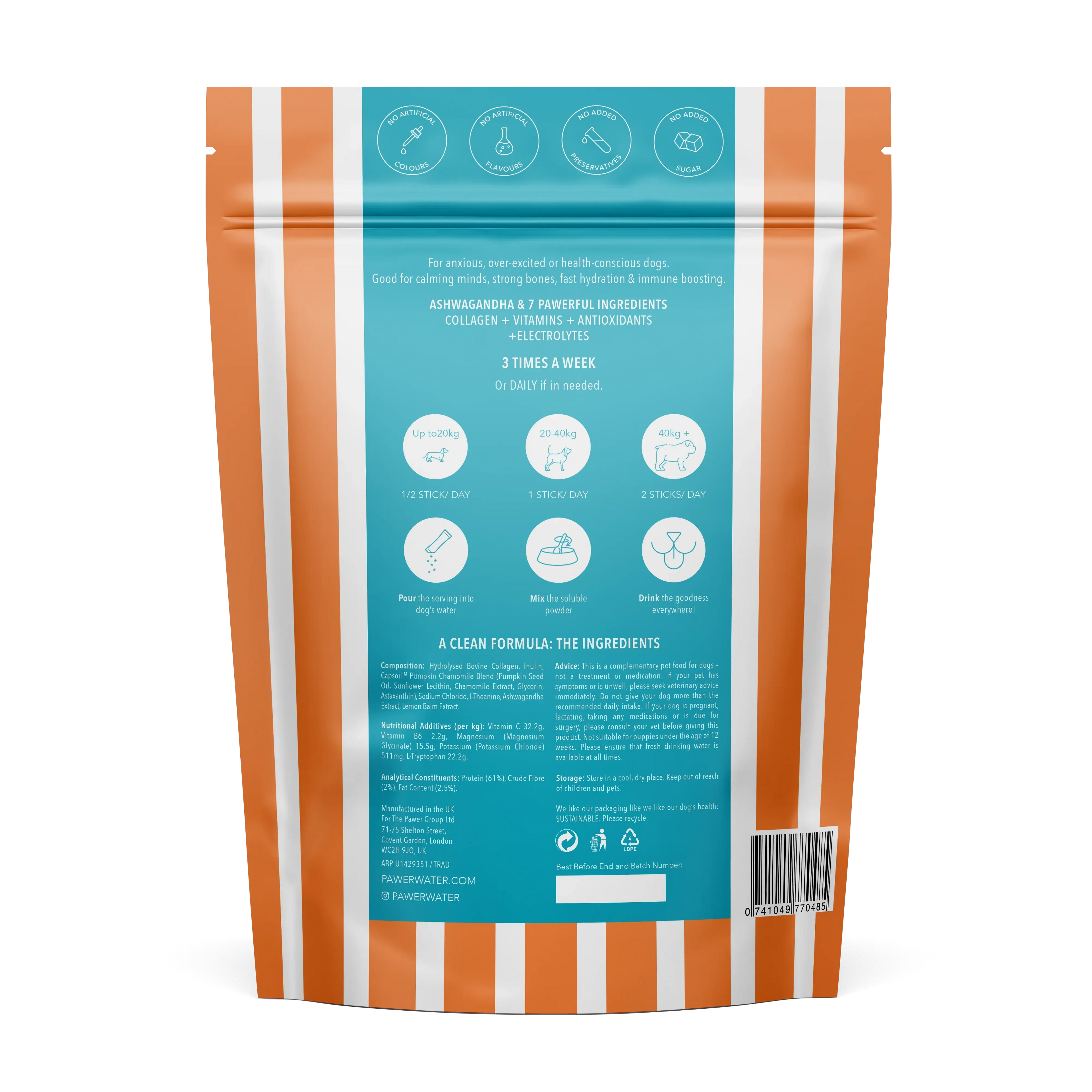 Pawer Water Calming (5 Sticks Pouch) by Pawer Water | The Hackers Market