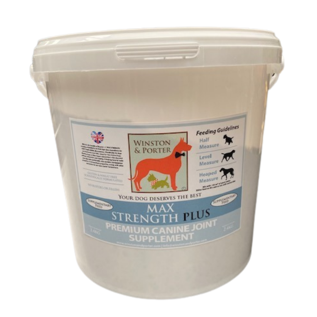 Max Strength Plus Premium Canine Joint Supplement From by Winston and Porter | The Hackers Market