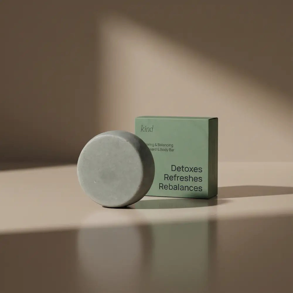 Detoxing & Rebalancing Hair, Beard & Body Metal Detox Solid Shampoo Bar by KIND2 | The Hackers Market