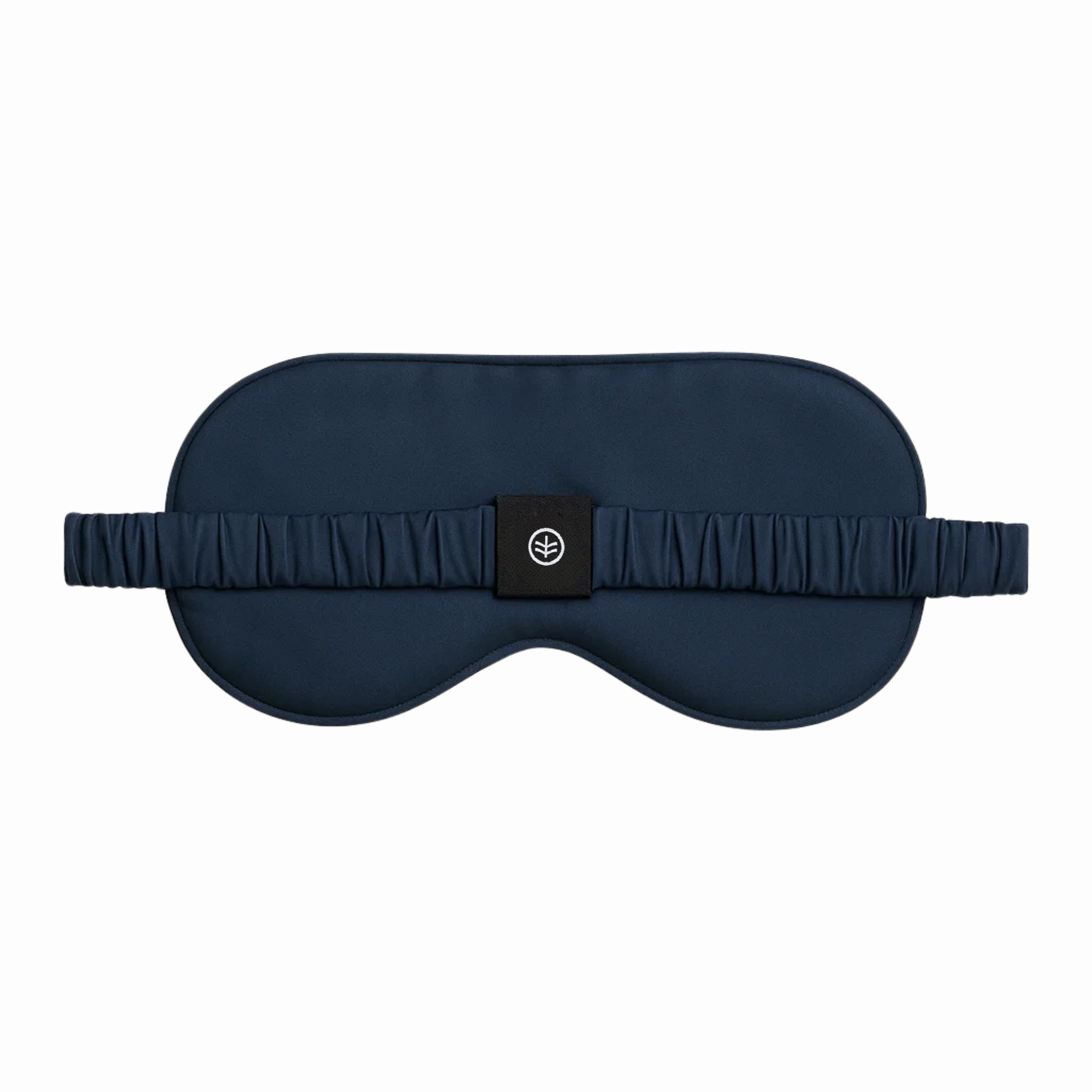 Essential Silk Sleep Eye Mask in Navy (Eucalyptus Silk) by Ethical Bedding™ | The Hackers Market