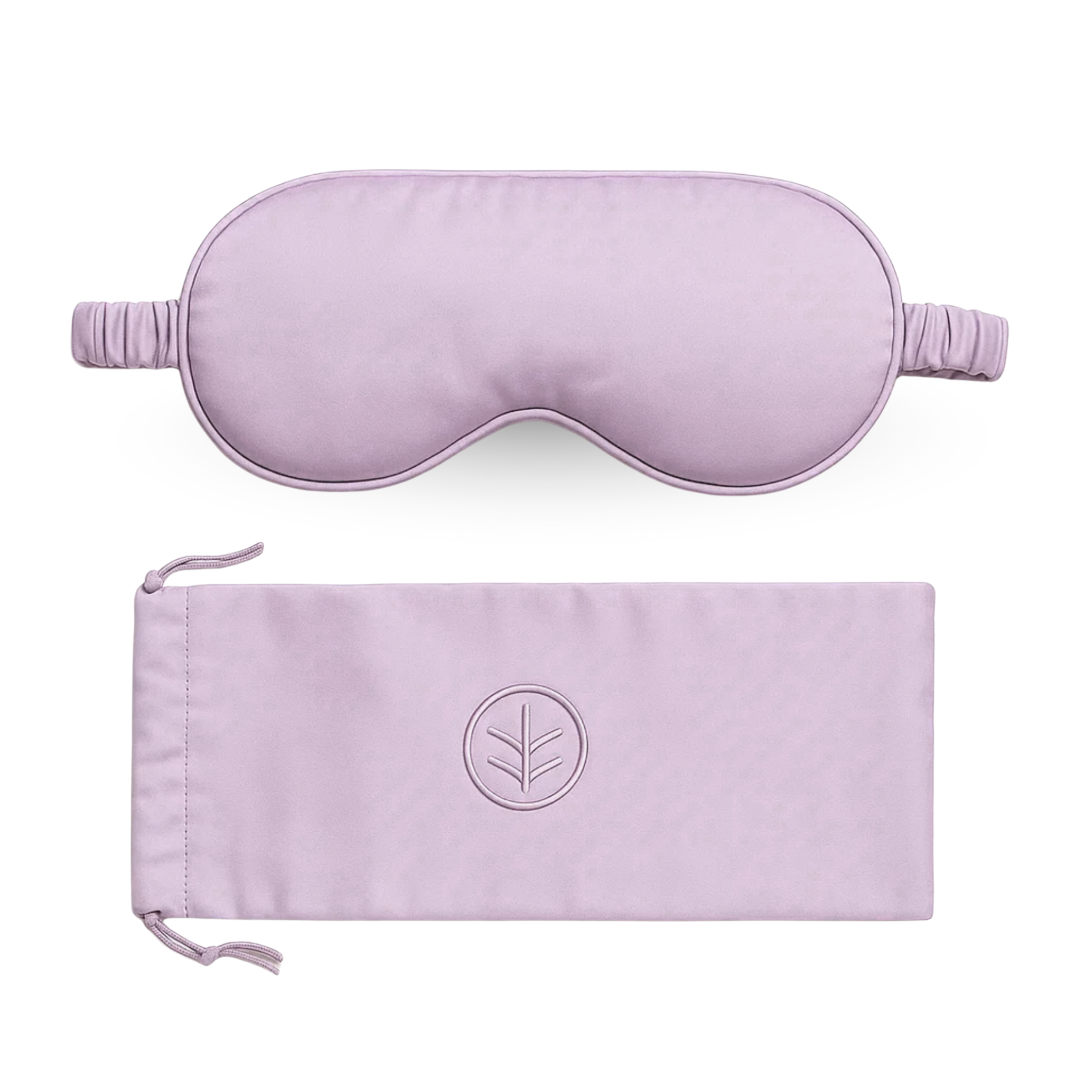 Essential Silk Sleep Eye Mask in Blush (Eucalyptus Silk) by Ethical Bedding™ | The Hackers Market