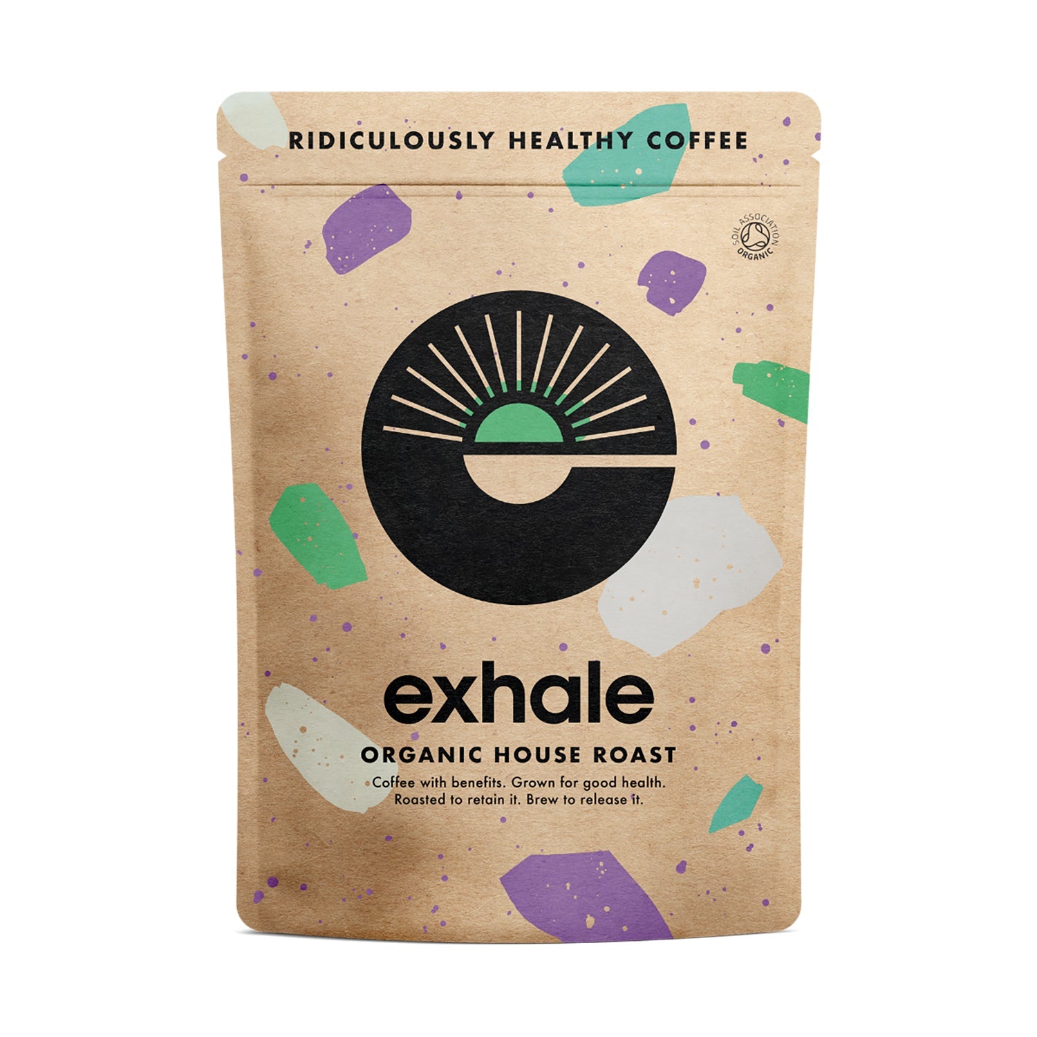 Organic House Roast Coffee by Exhale Healthy Coffee | The Hackers Market