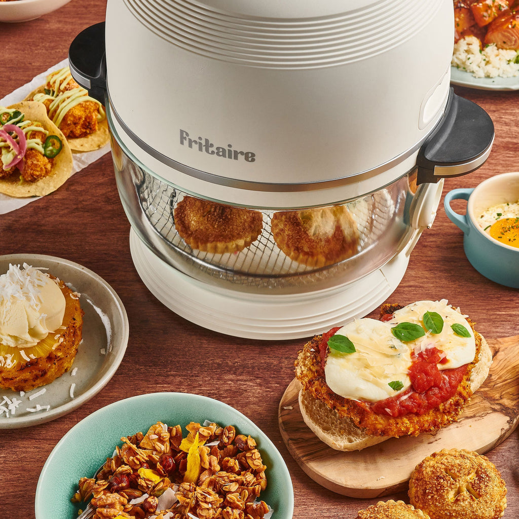 The Self-Cleaning Glass Bowl Air Fryer - TEAL